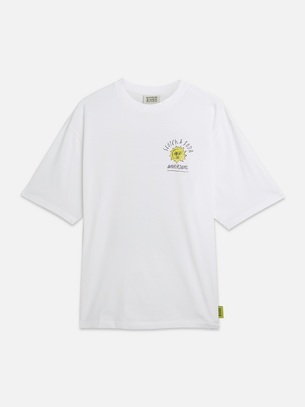artwork loose T-shirt