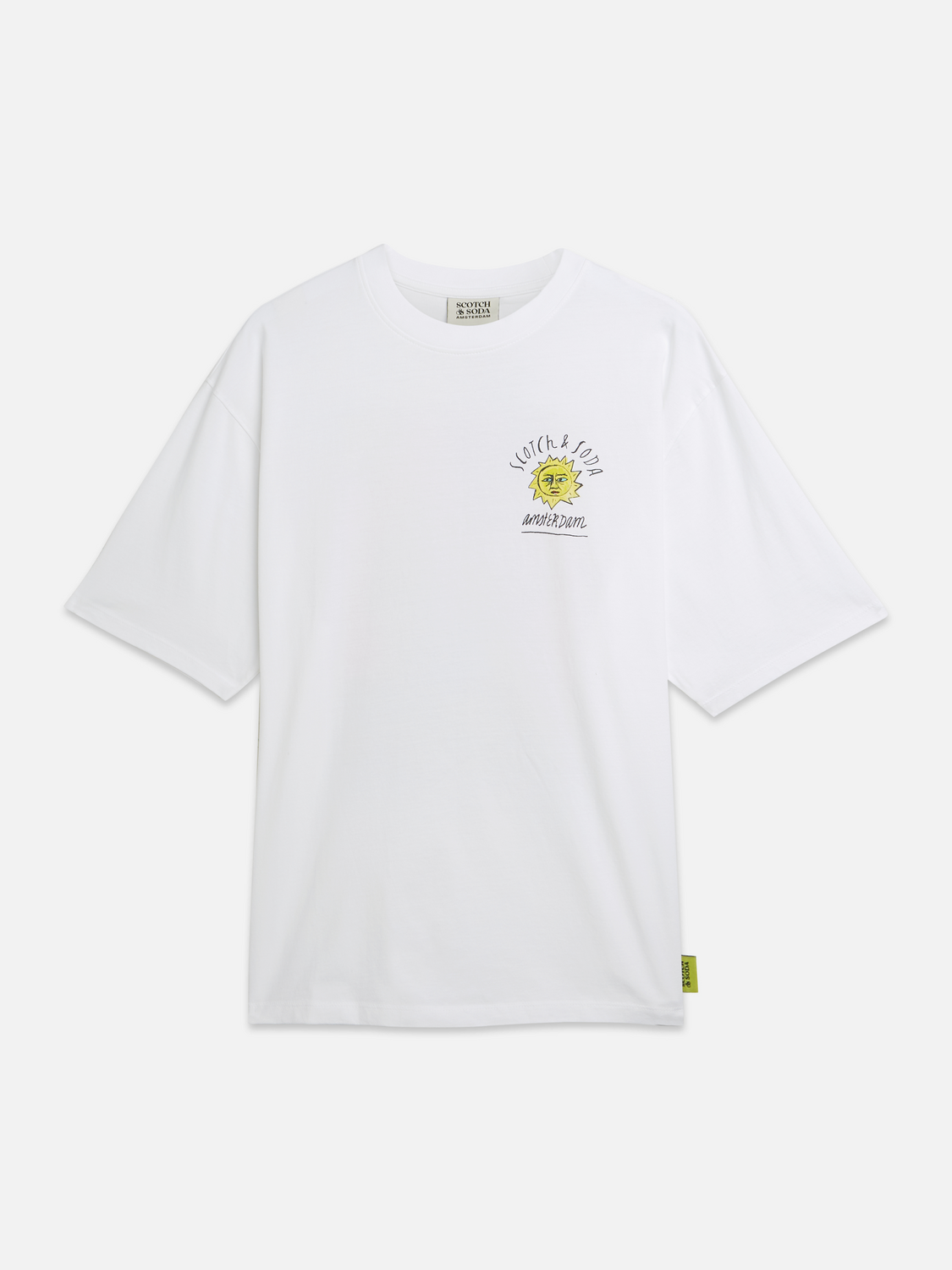 artwork loose T-shirt