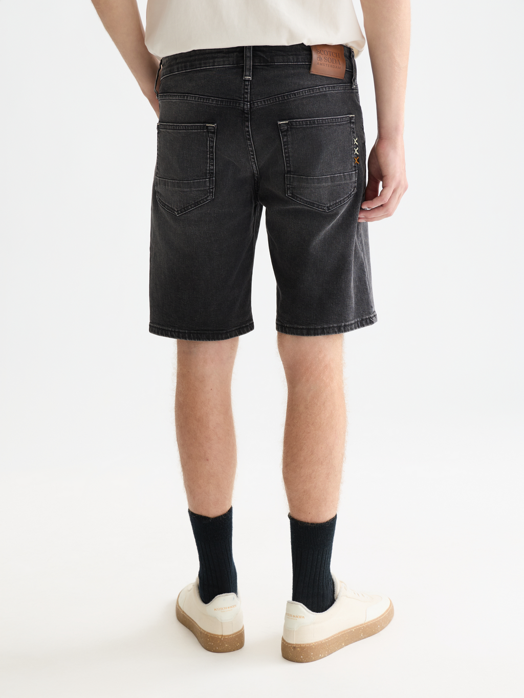 Ralston slim fit denim shorts