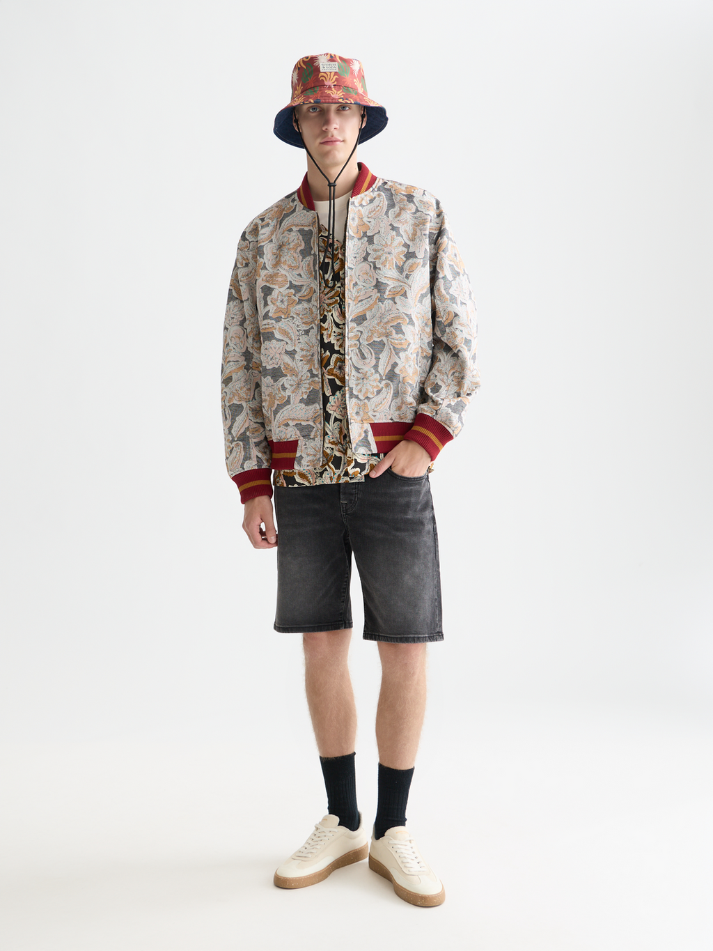 Ralston slim fit denim shorts
