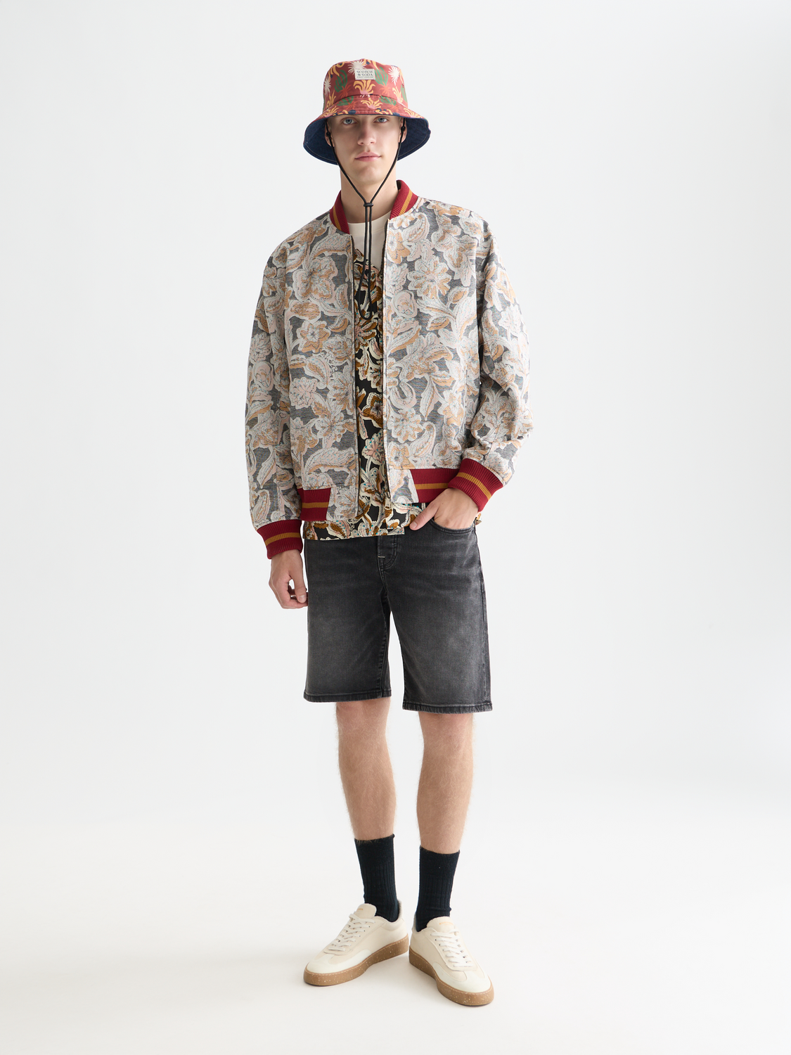 Ralston slim fit denim shorts