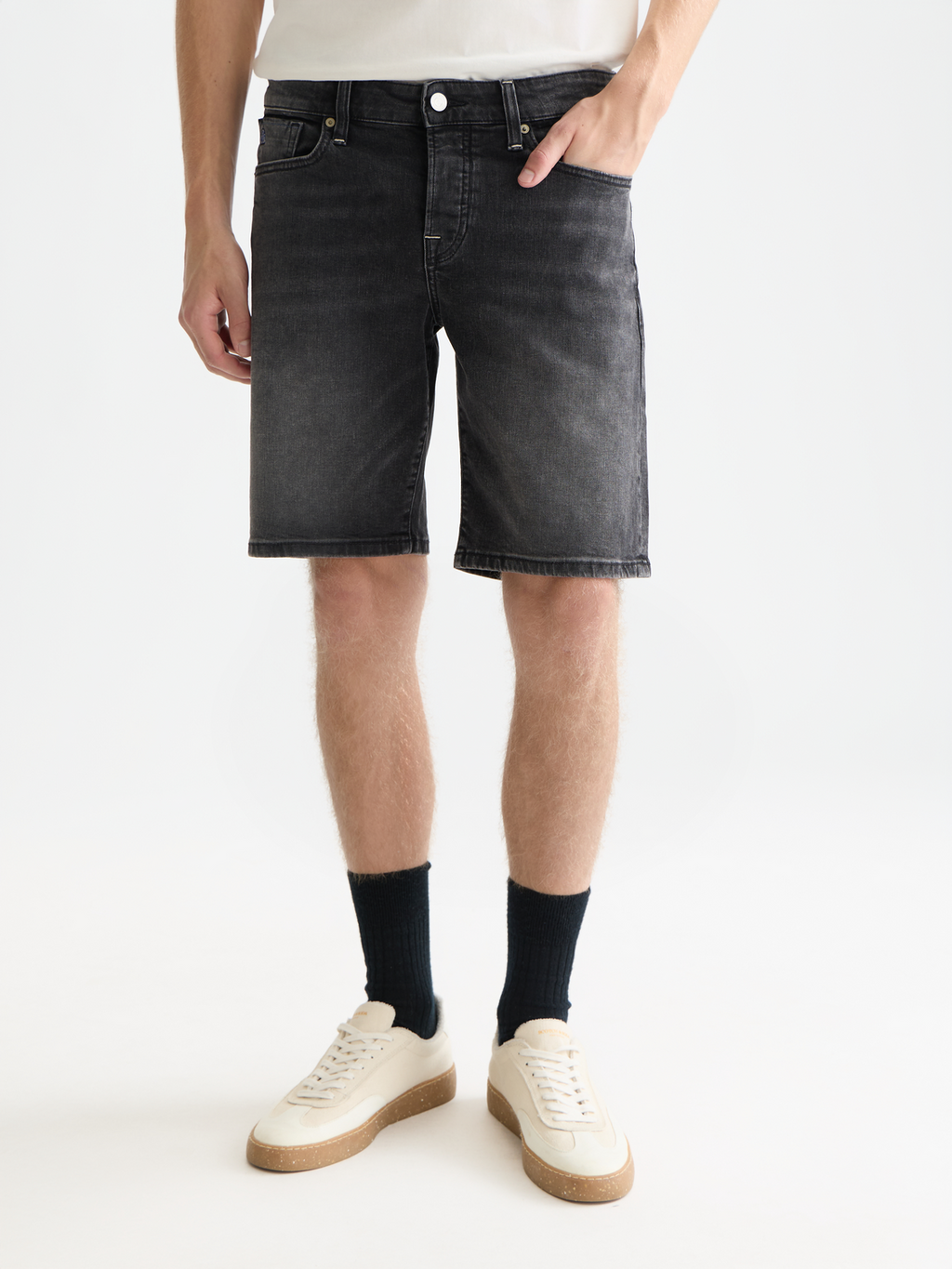 Ralston slim fit denim shorts
