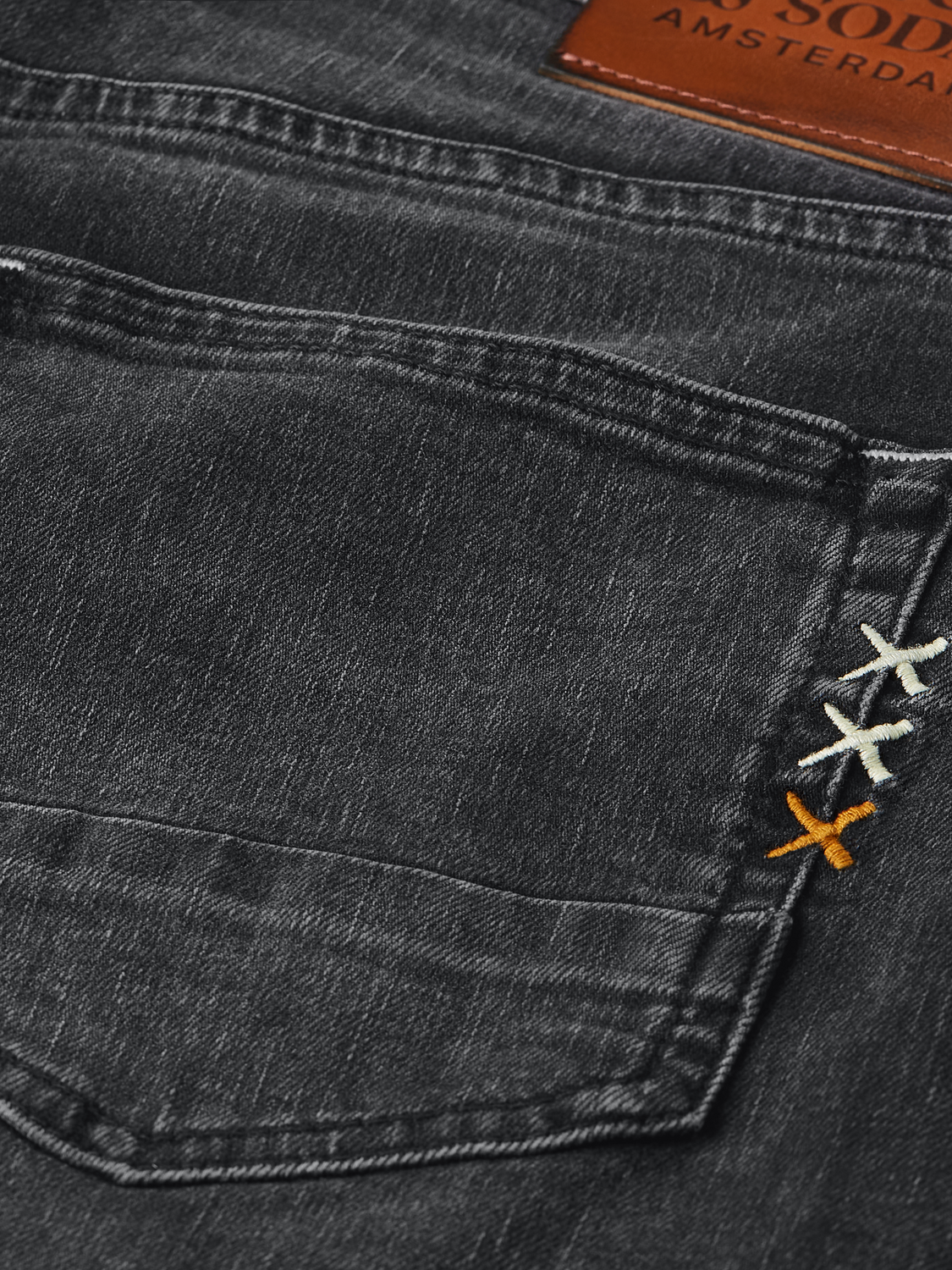 Ralston slim fit denim shorts