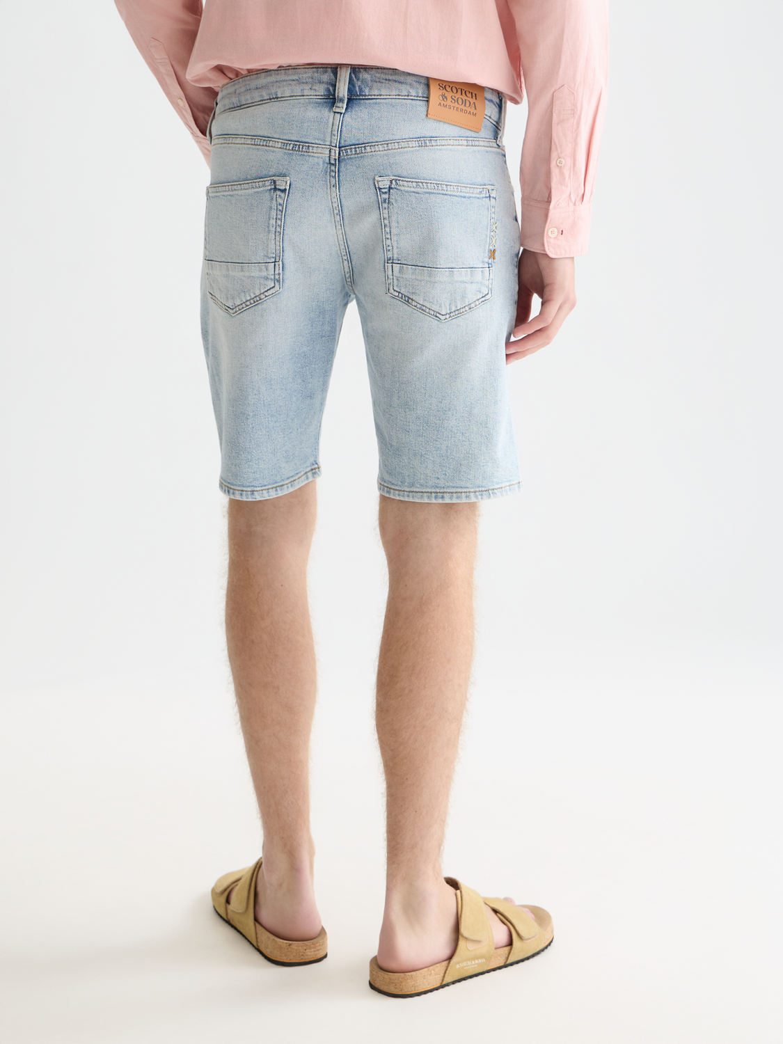 Ralston slim denim short