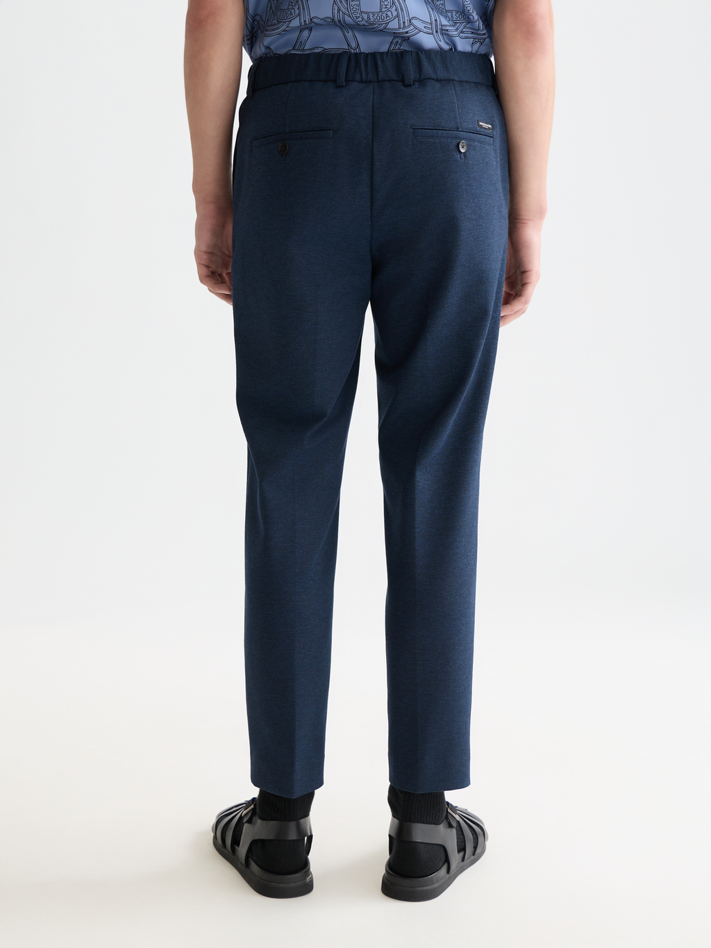 Finch yarn-dyed jersey tapered jogger