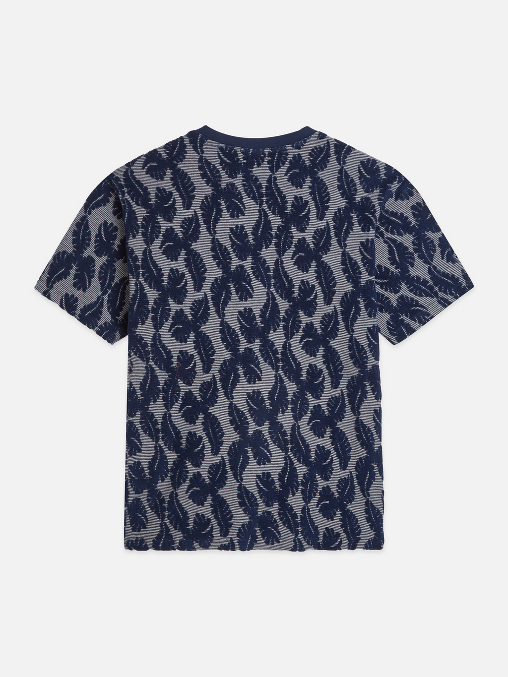 Jacquard feeder stripe relaxed T-shirt