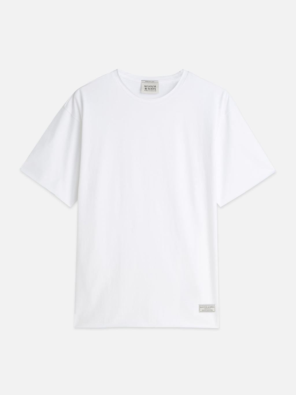 Essentials raw-edged relaxed-fit T-shirt
