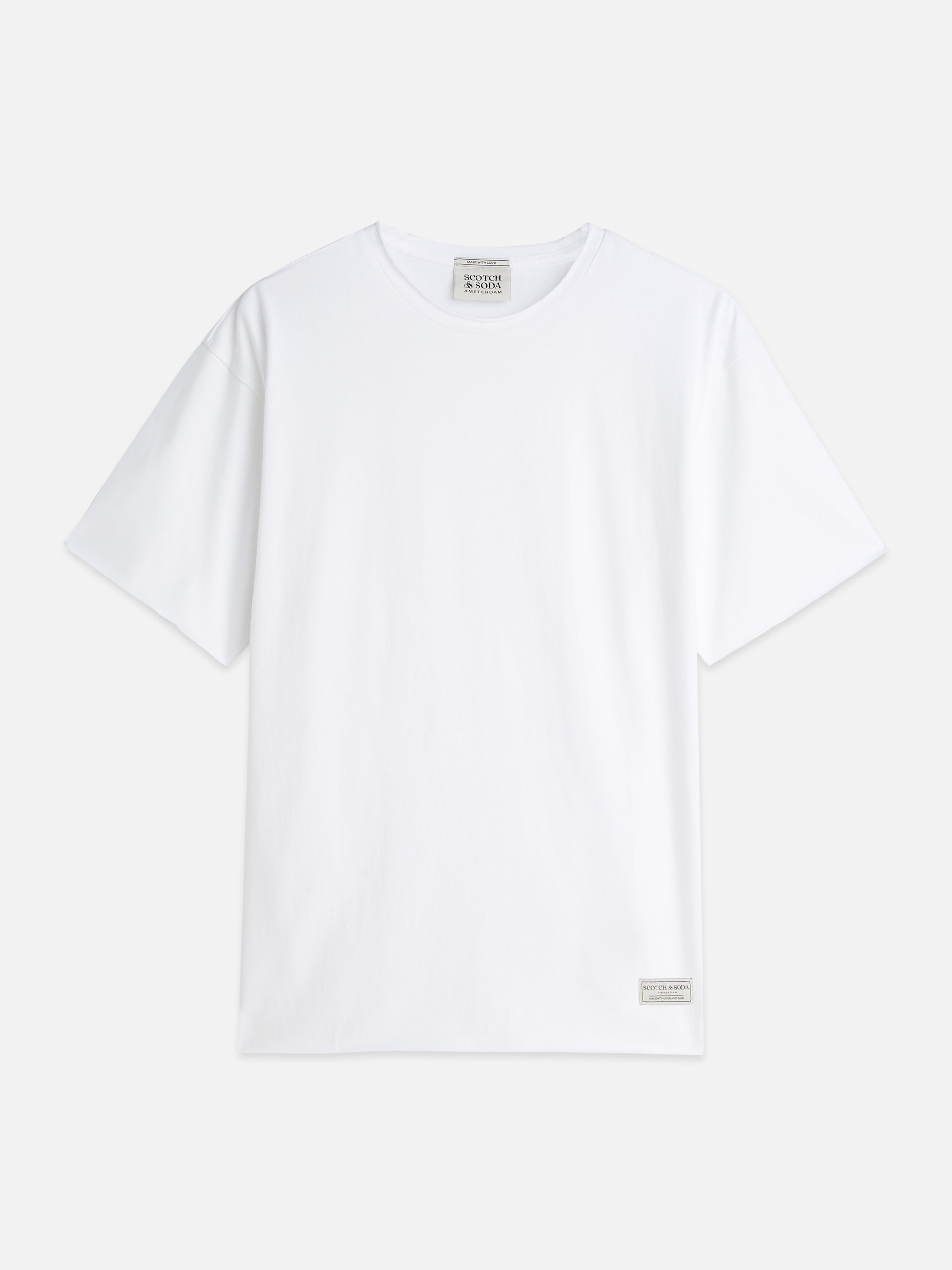 Essentials raw-edged relaxed-fit T-shirt