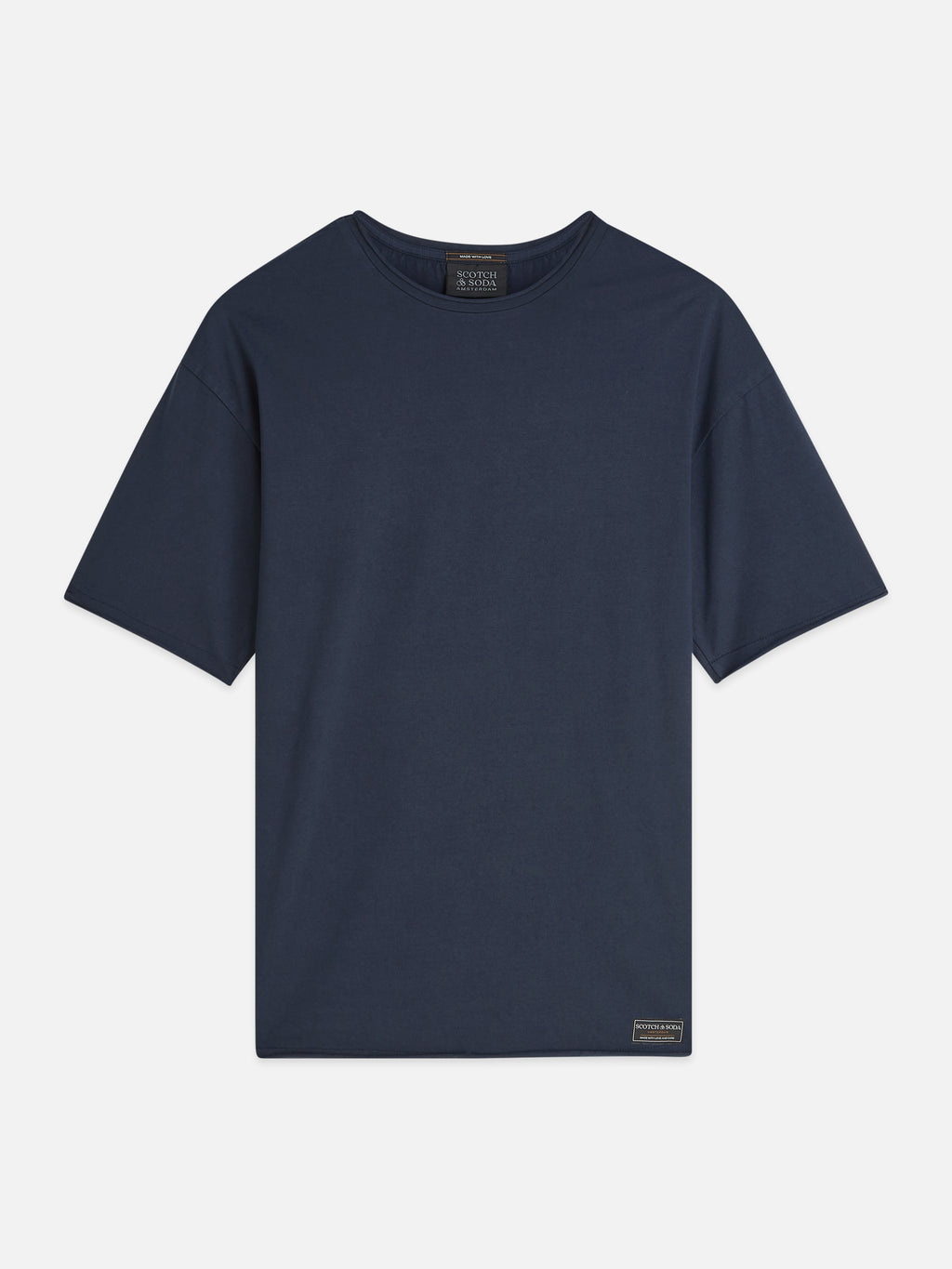 Essentials raw-edged relaxed-fit T-shirt