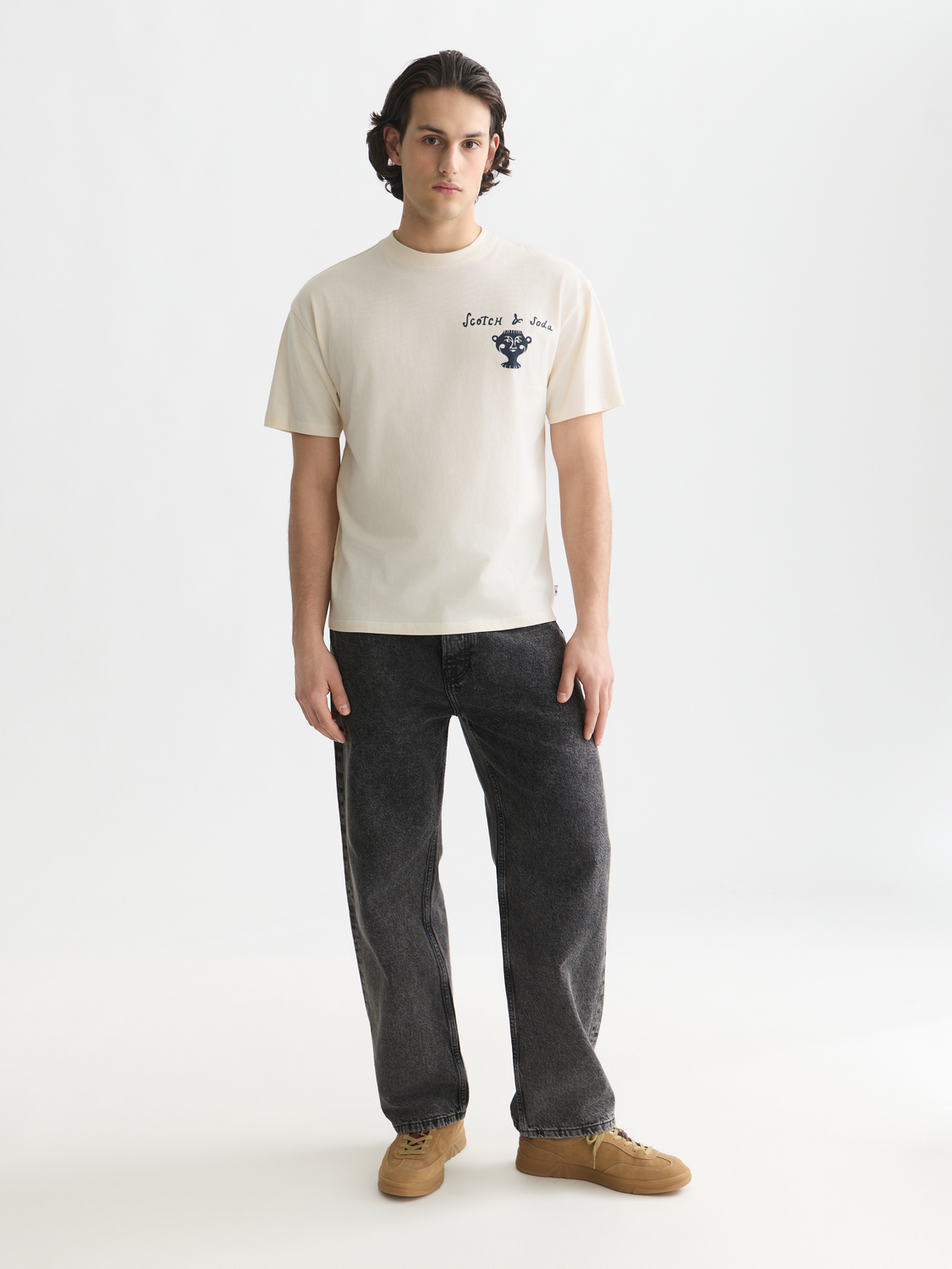 artwork relaxed T-shirt