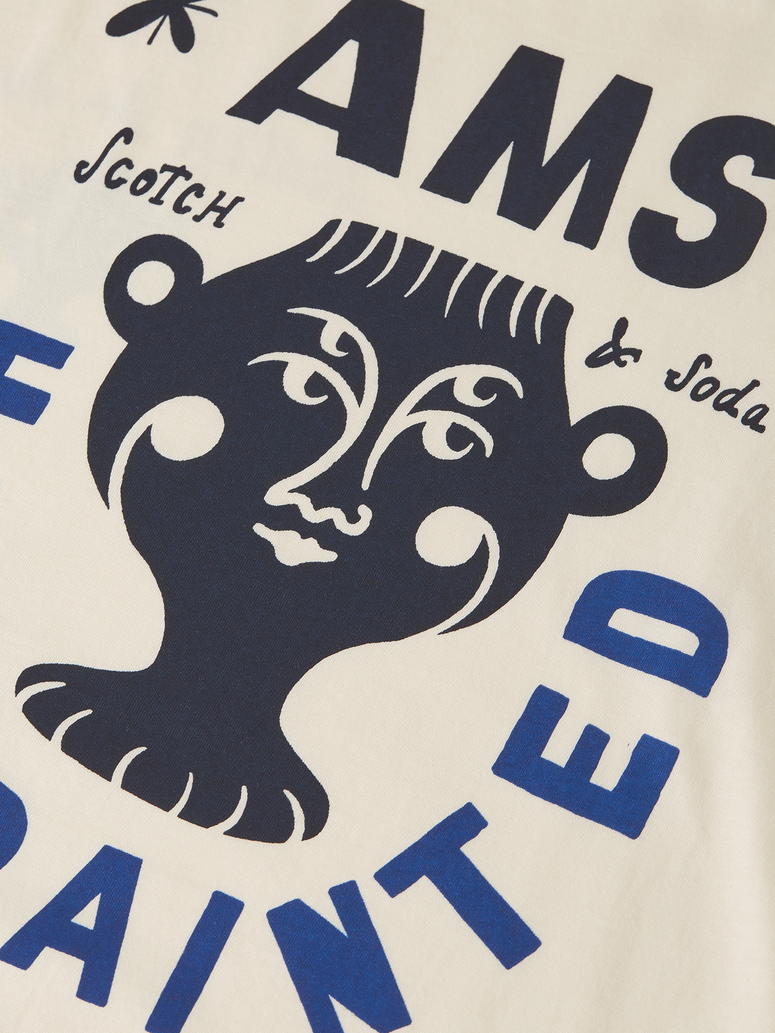 artwork relaxed T-shirt