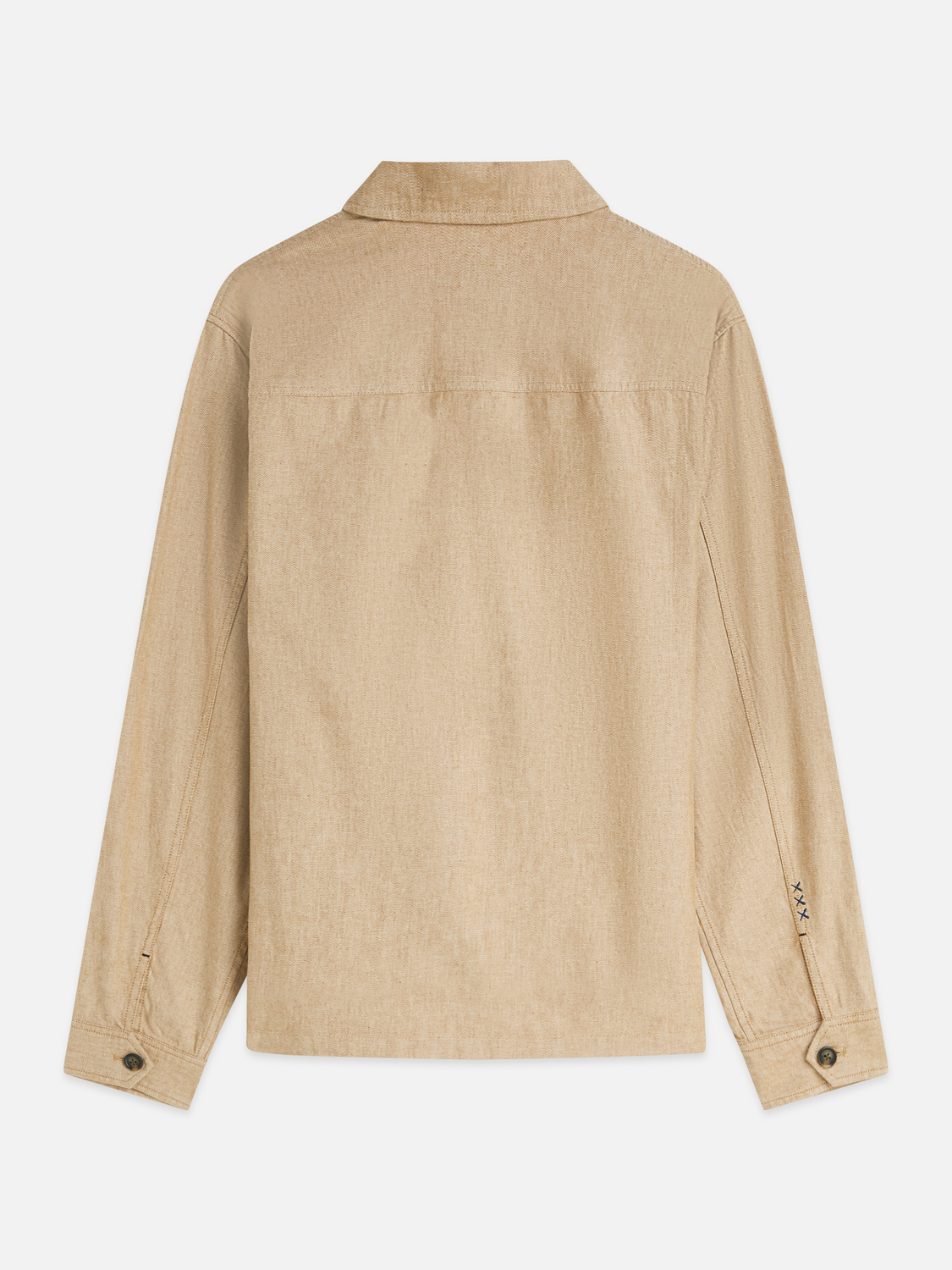 Cotton linen twill worker jacket