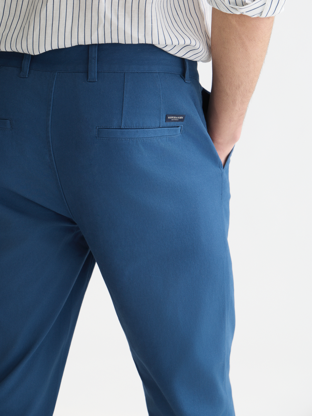 Seasonal Essentials Stuart stretch cotton-blend twill chino