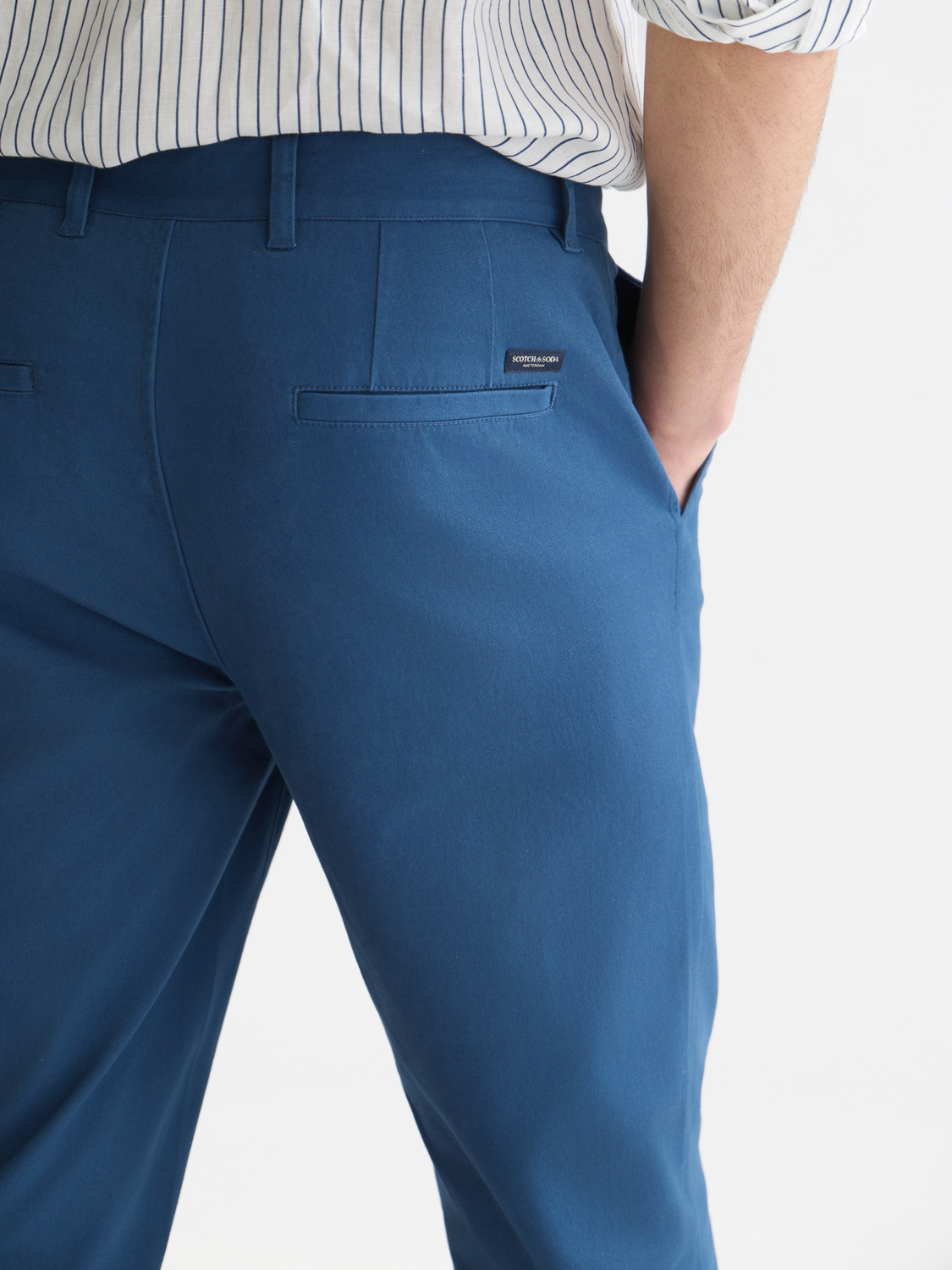 Seasonal Essentials Stuart stretch cotton-blend twill chino