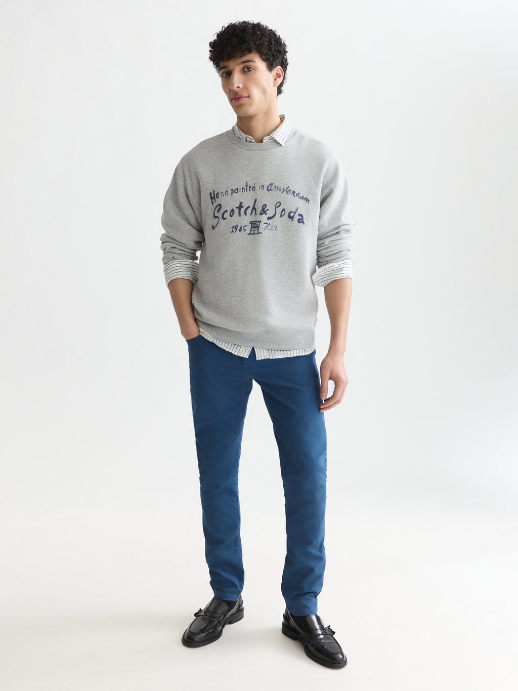 Seasonal Essentials Stuart stretch cotton-blend twill chino