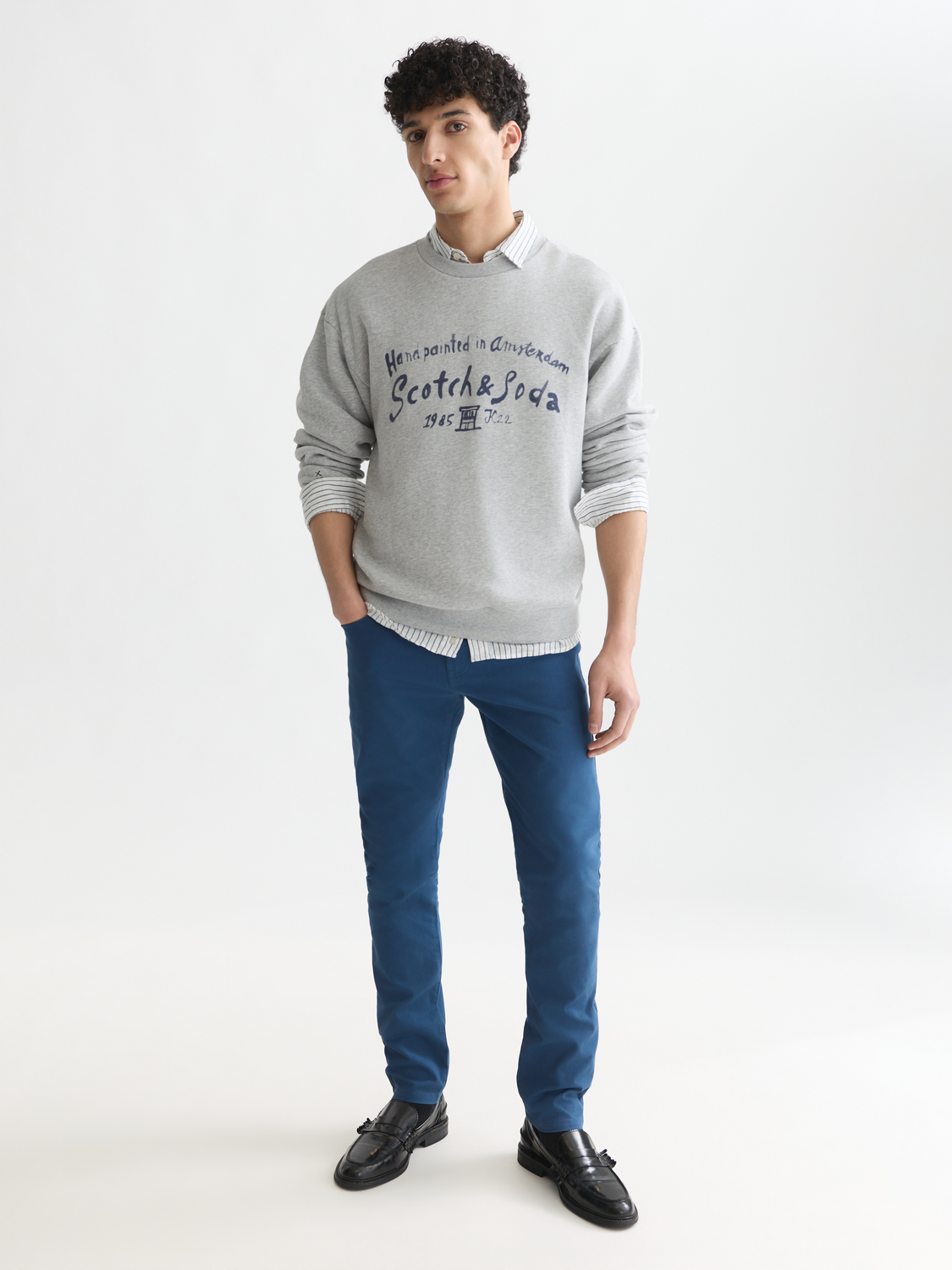 Seasonal Essentials Stuart stretch cotton-blend twill chino
