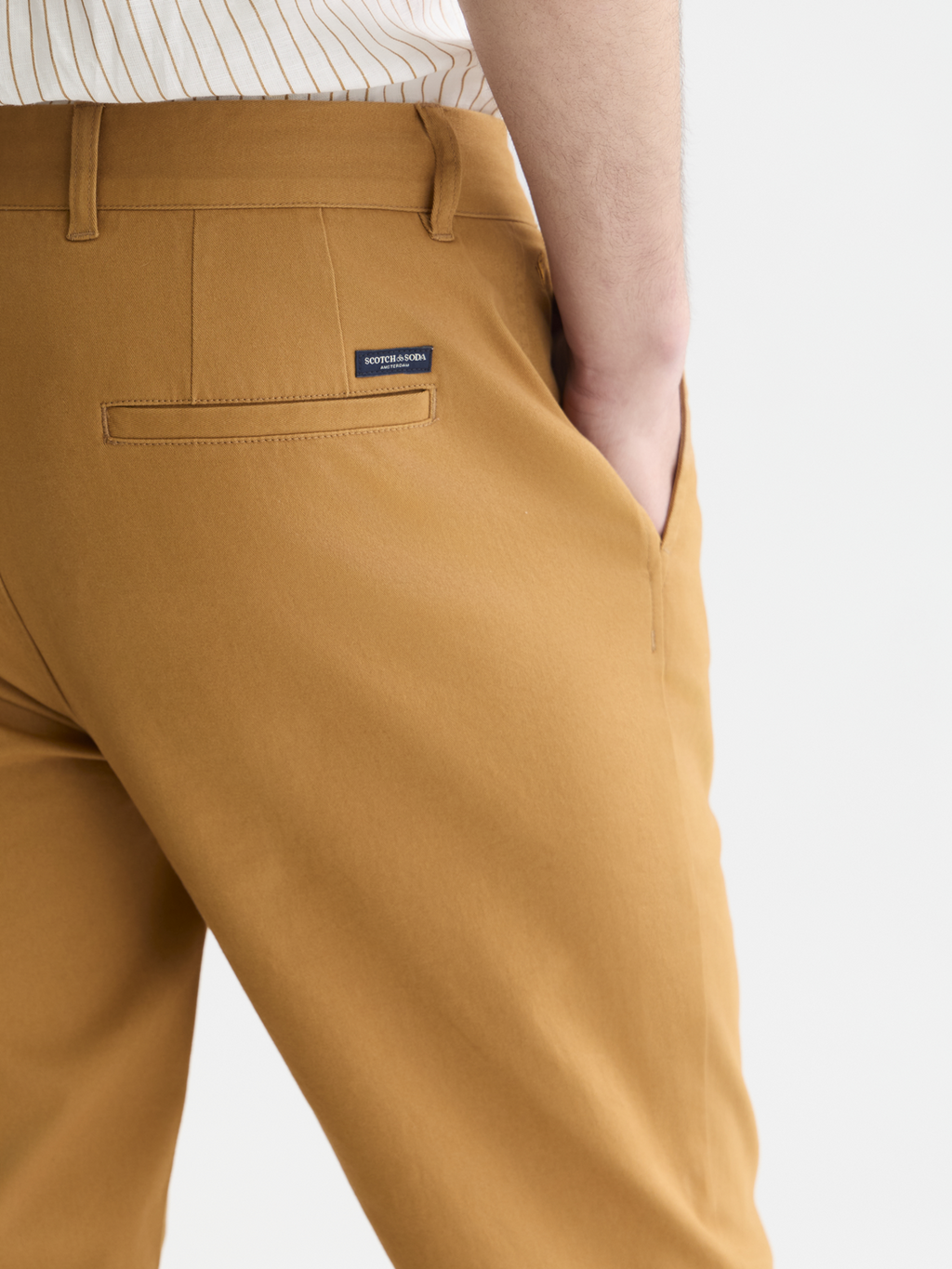 Seasonal Essentials Mott stretch cotton-blend twill chino