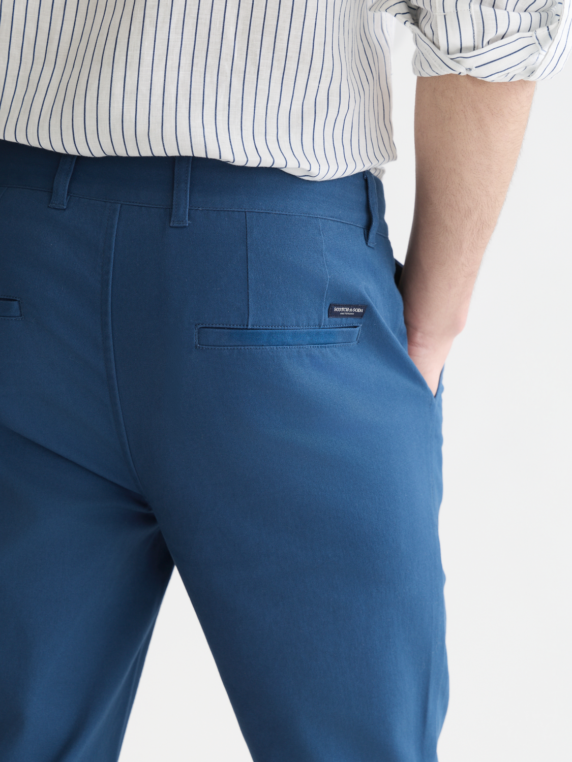 Seasonal Essentials Mott stretch cotton-blend twill chino