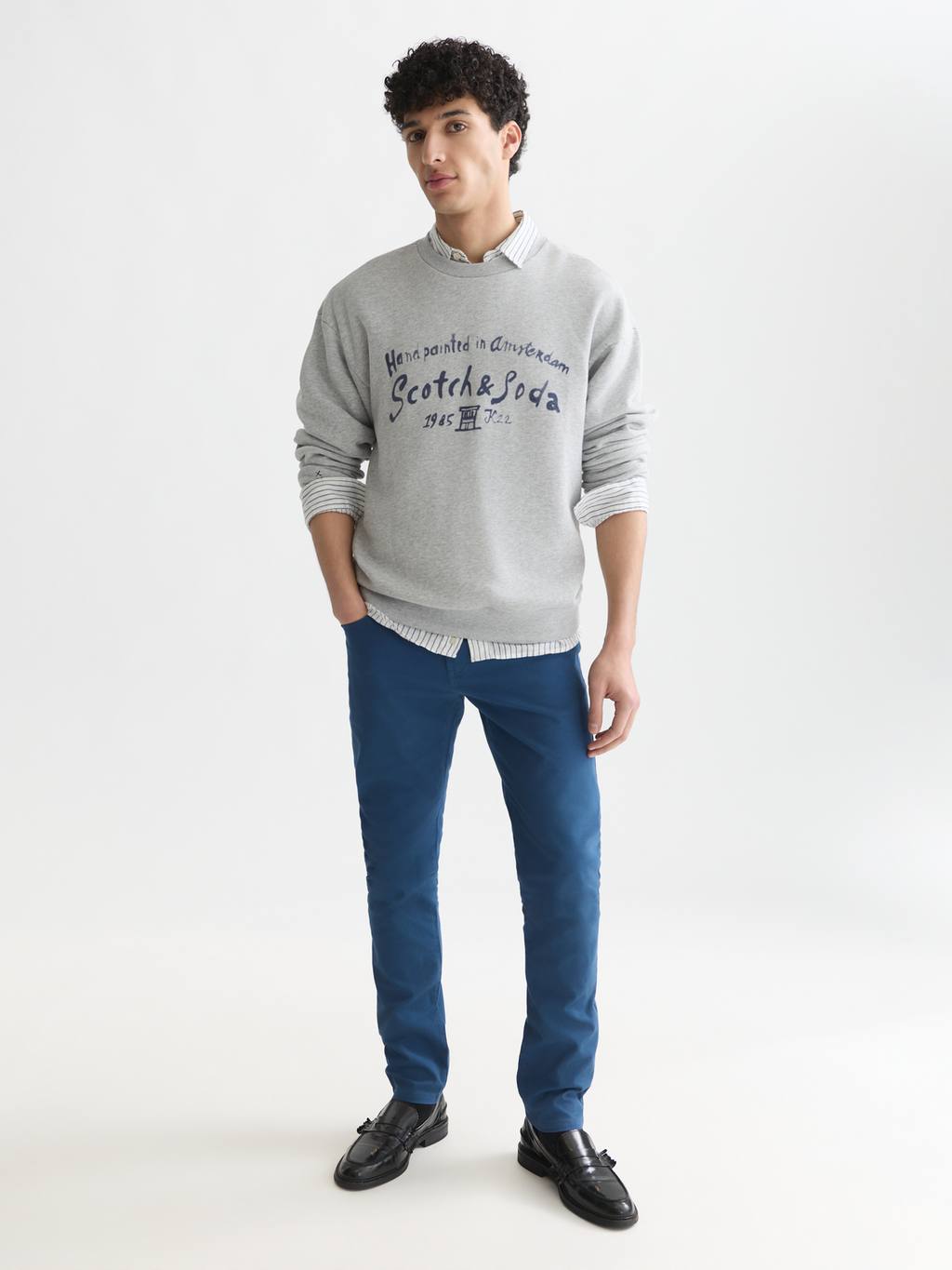 Seasonal Essentials Mott stretch cotton-blend twill chino