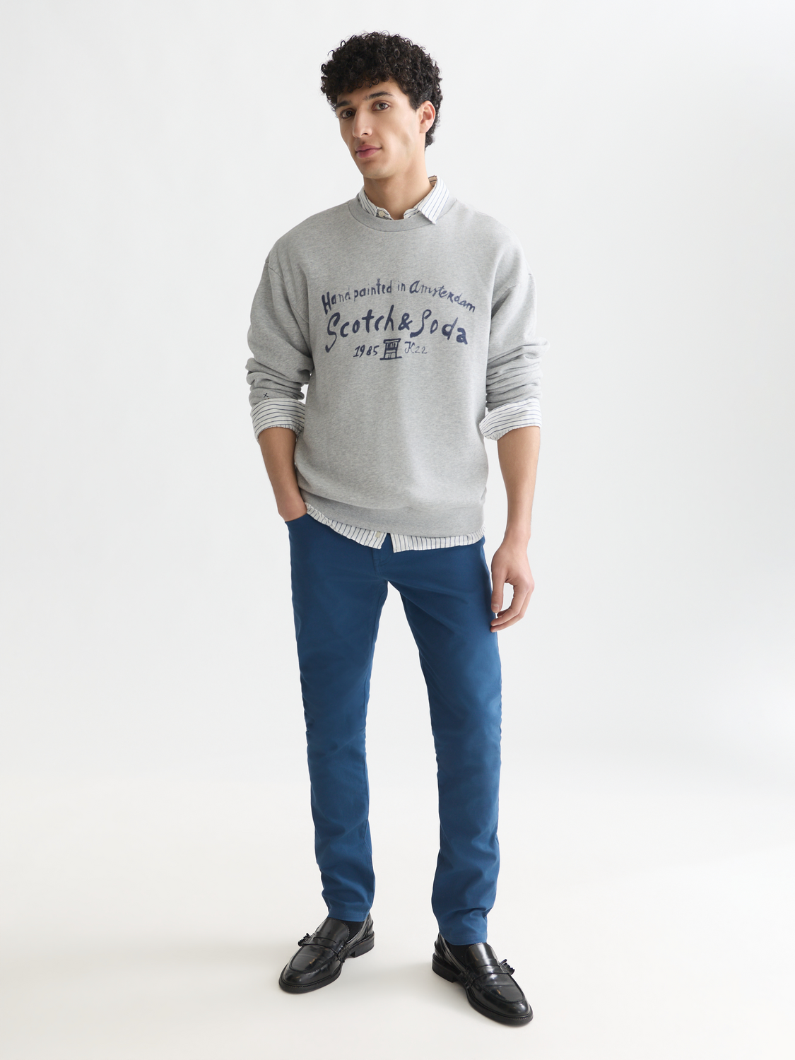 Seasonal Essentials Mott stretch cotton-blend twill chino