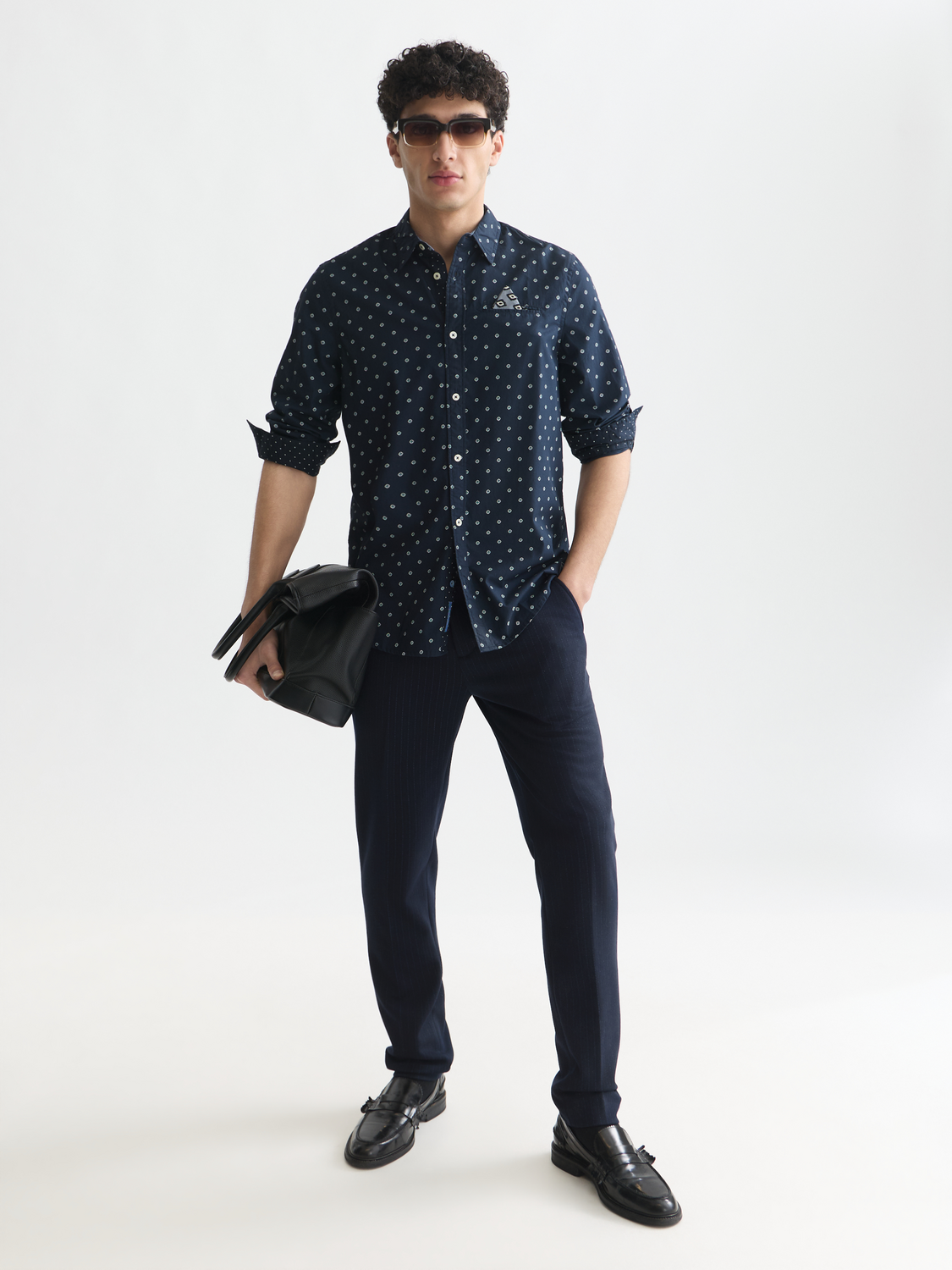 Seasonal Essentials Mott tailored jersey chino