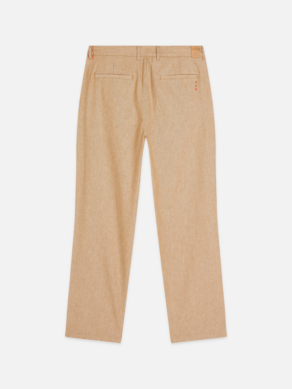 Harper linen blend twill tapered chino
