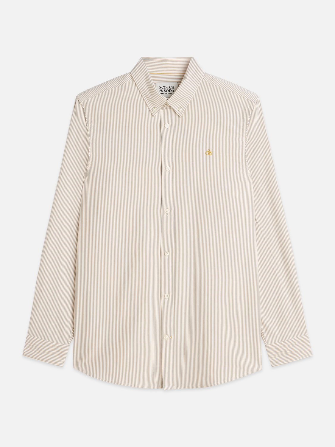 Seasonal Essentials oxford striped shirt