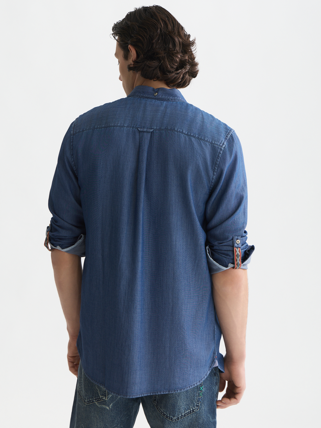 Denim tencel shirt