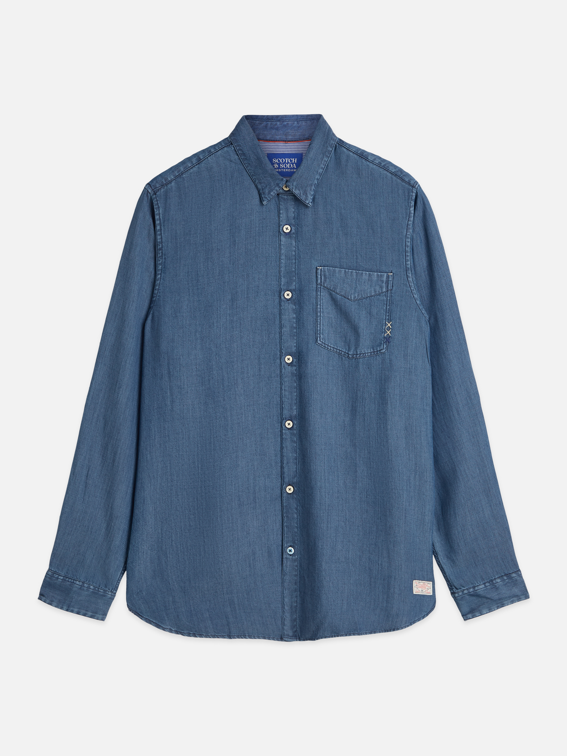 Denim tencel shirt