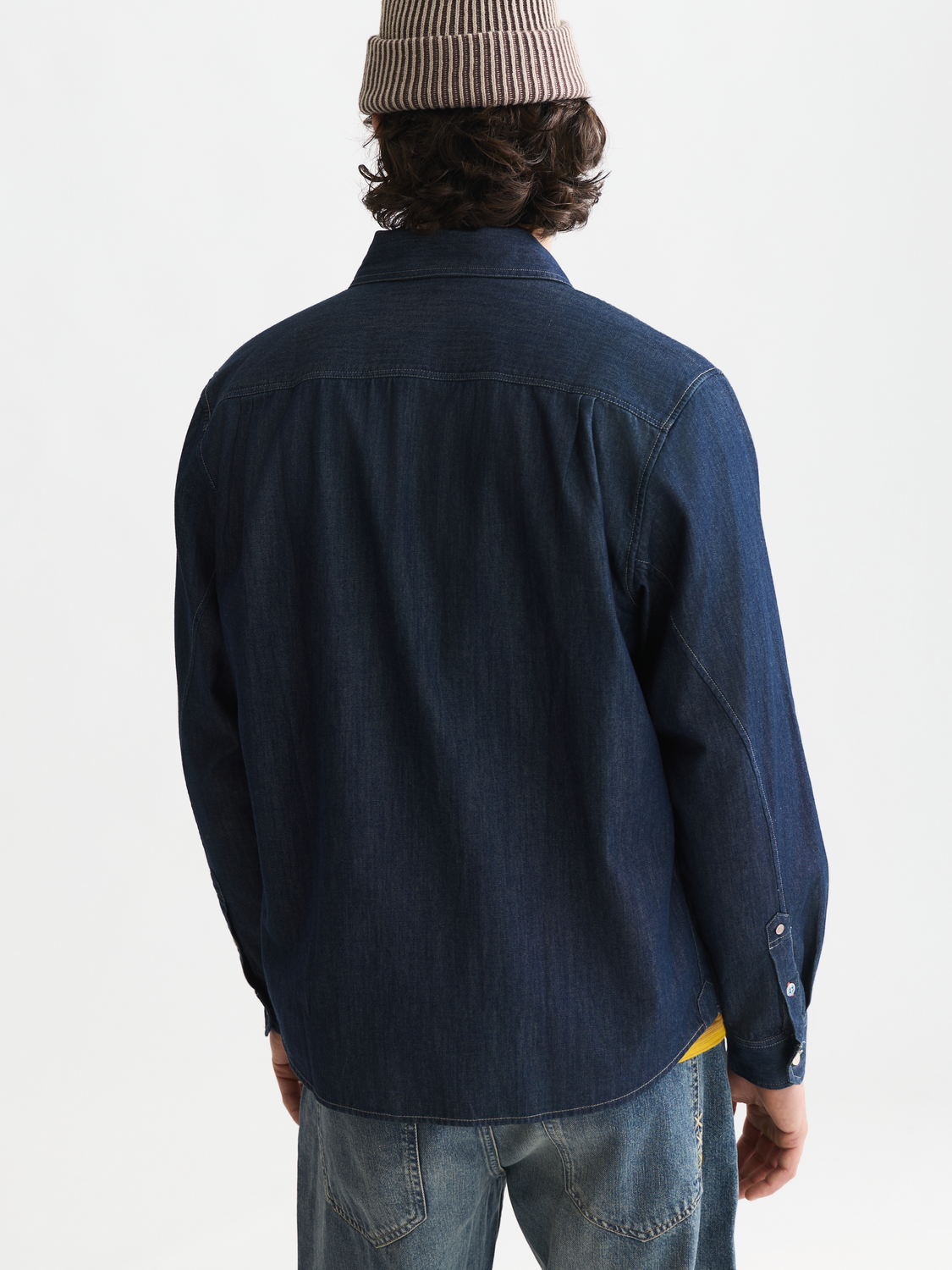 Denim relaxed shirt