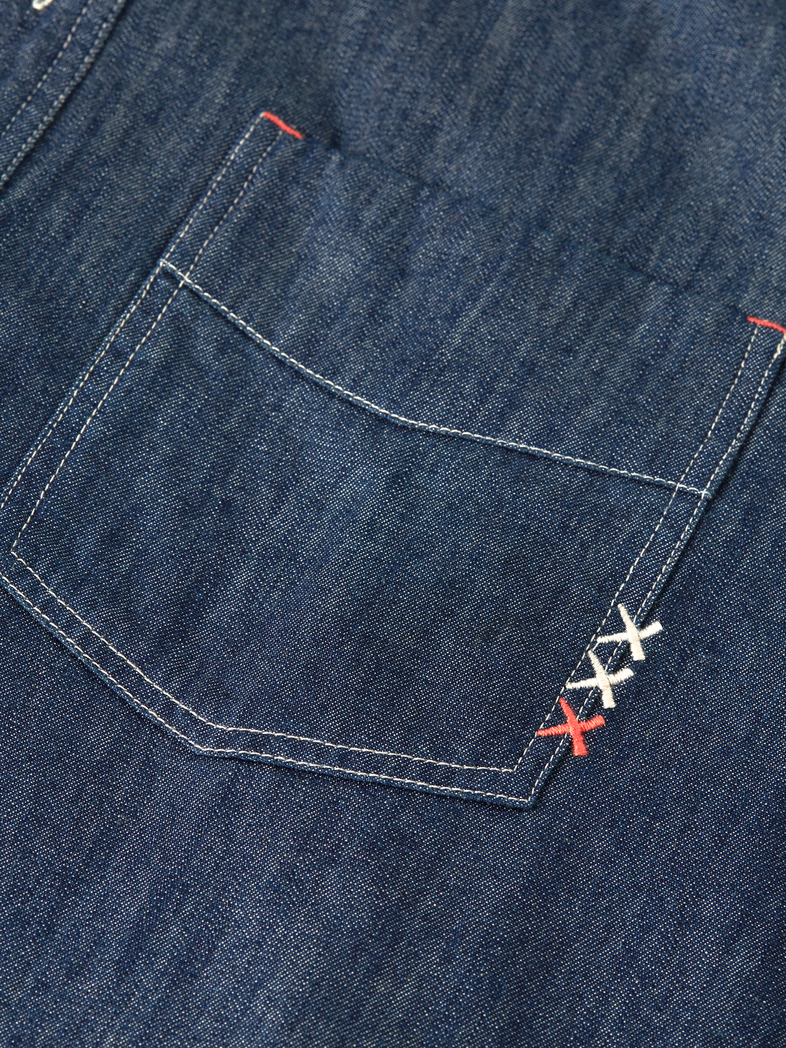 Denim relaxed shirt