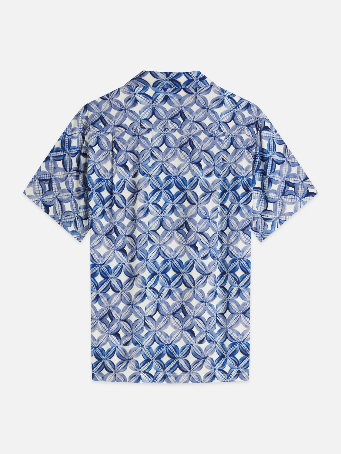 Printed short-sleeved shirt
