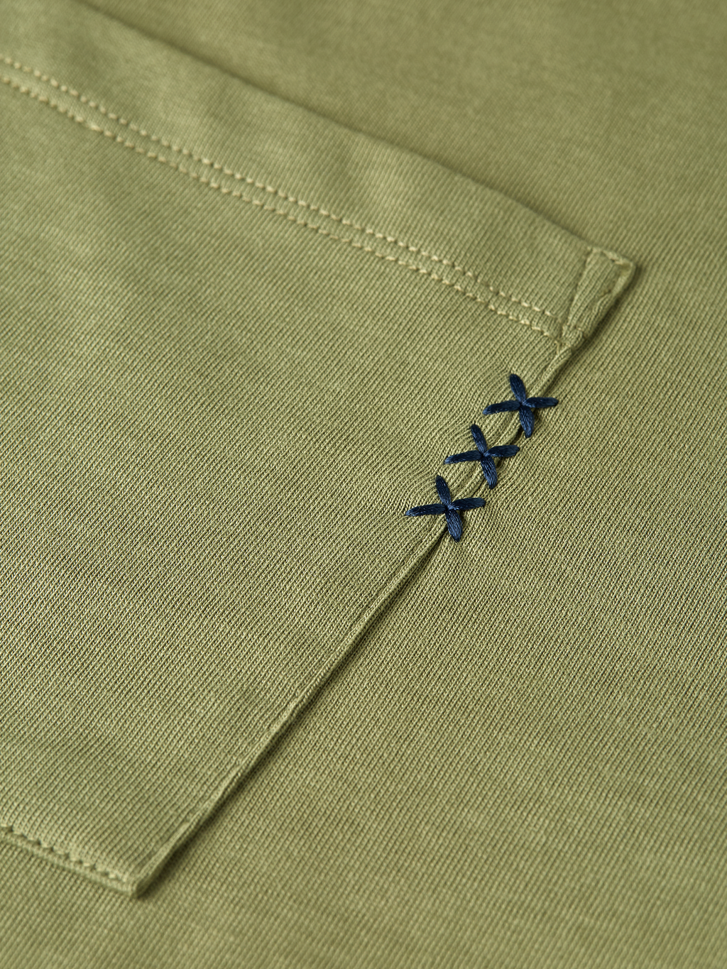 Seasonal Essentials 3 crosses pocket loose T-shirt