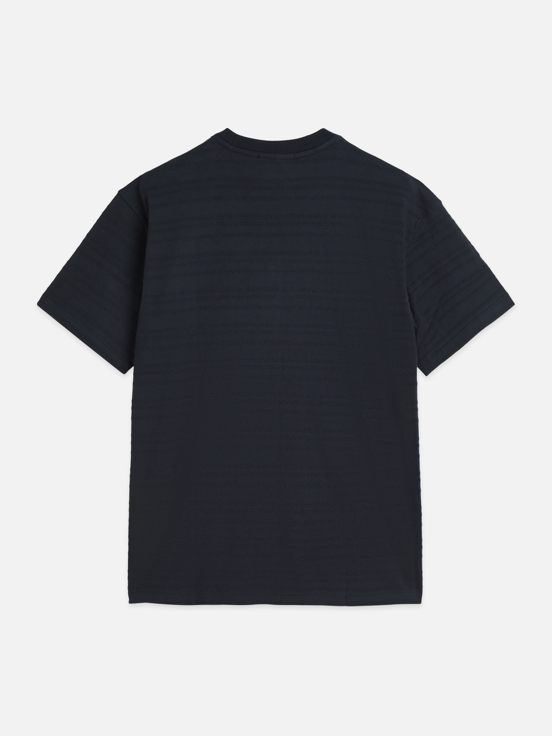 Textured jacquard relaxed T-shirt