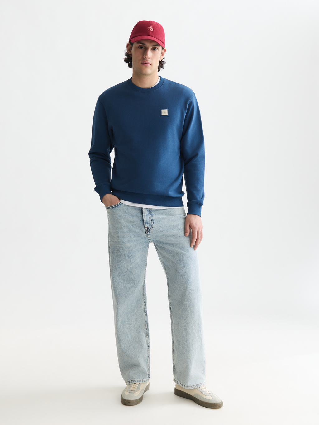 Seasonal Essentials logo badge sweatshirt