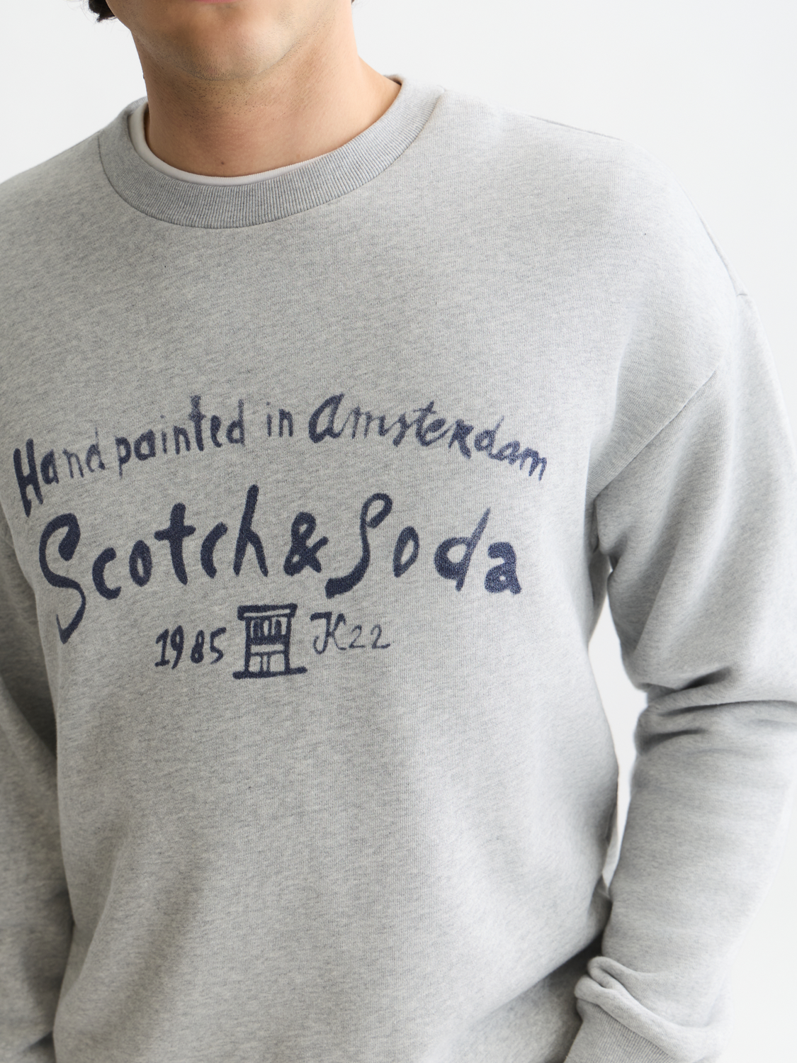 artwork relaxed sweatshirt