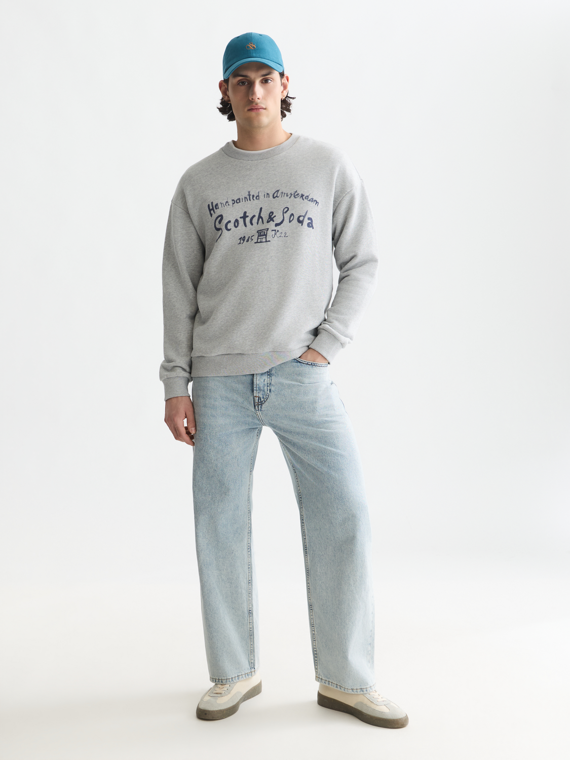 artwork relaxed sweatshirt