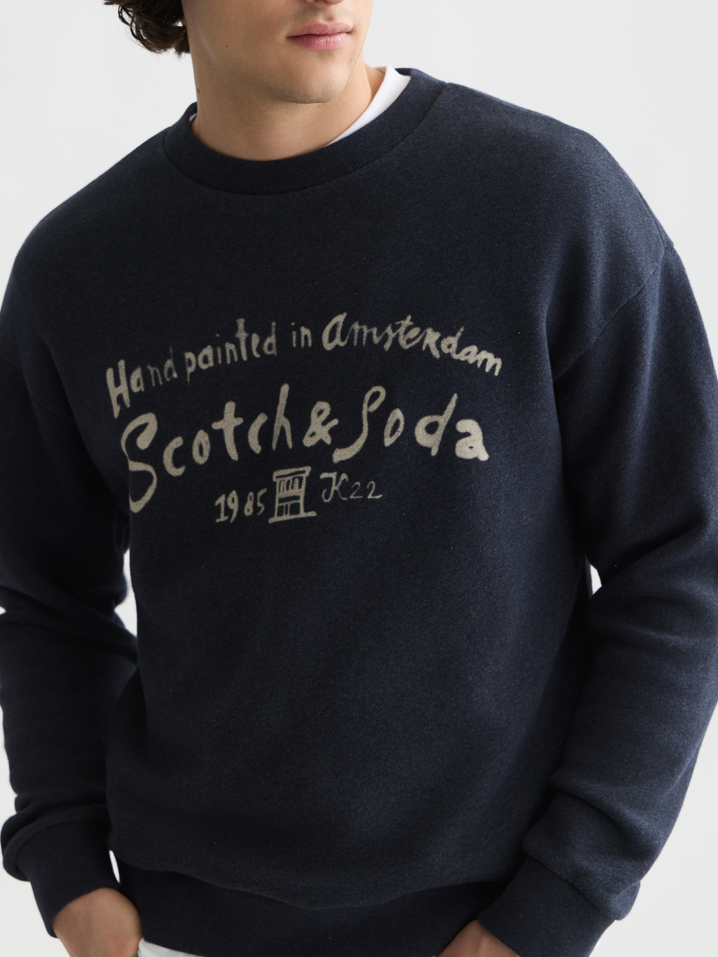 artwork relaxed sweatshirt