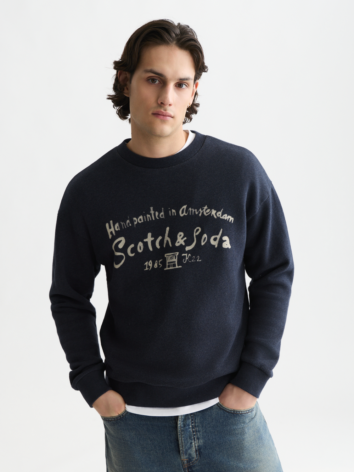 artwork relaxed sweatshirt