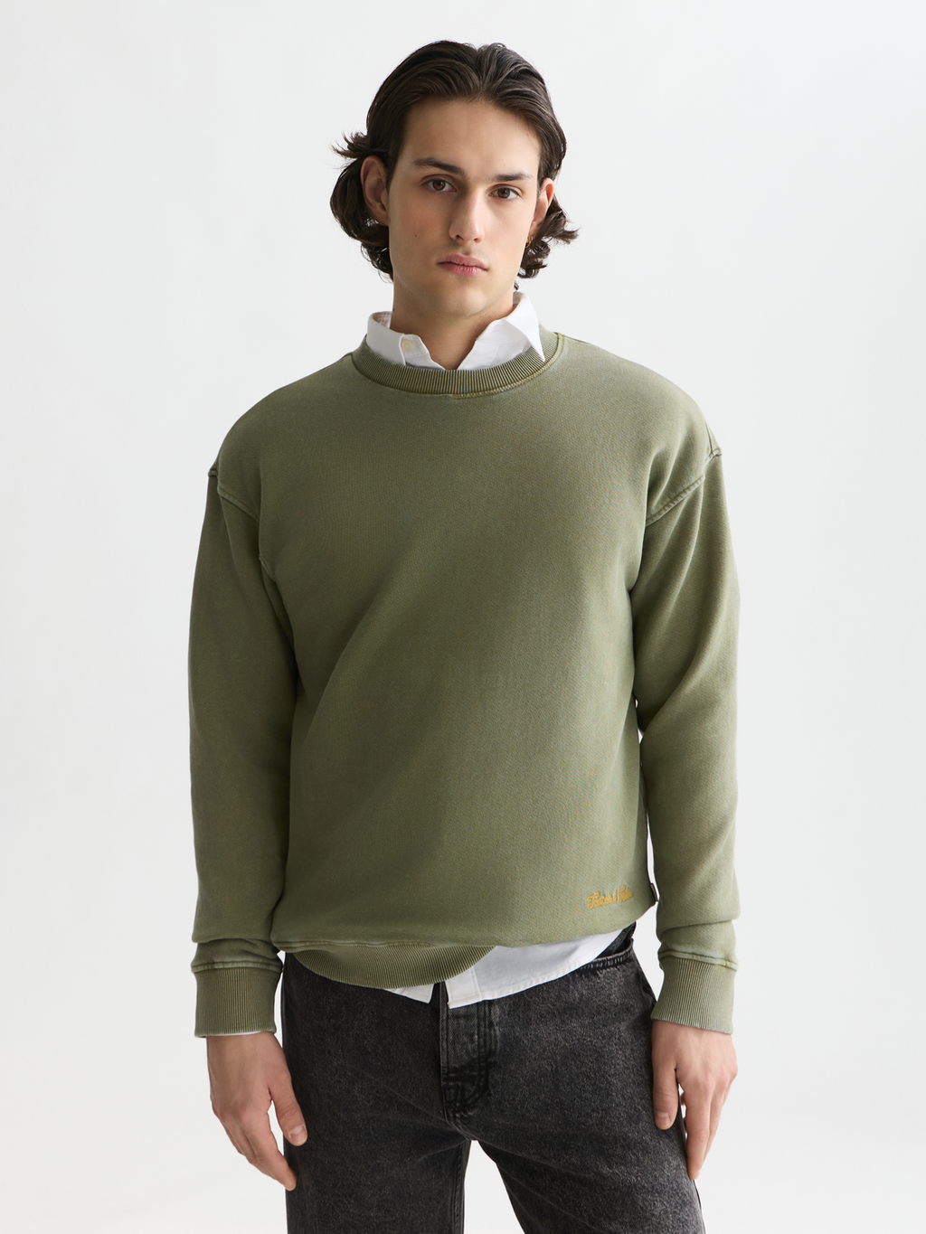 Washed relaxed sweatshirt