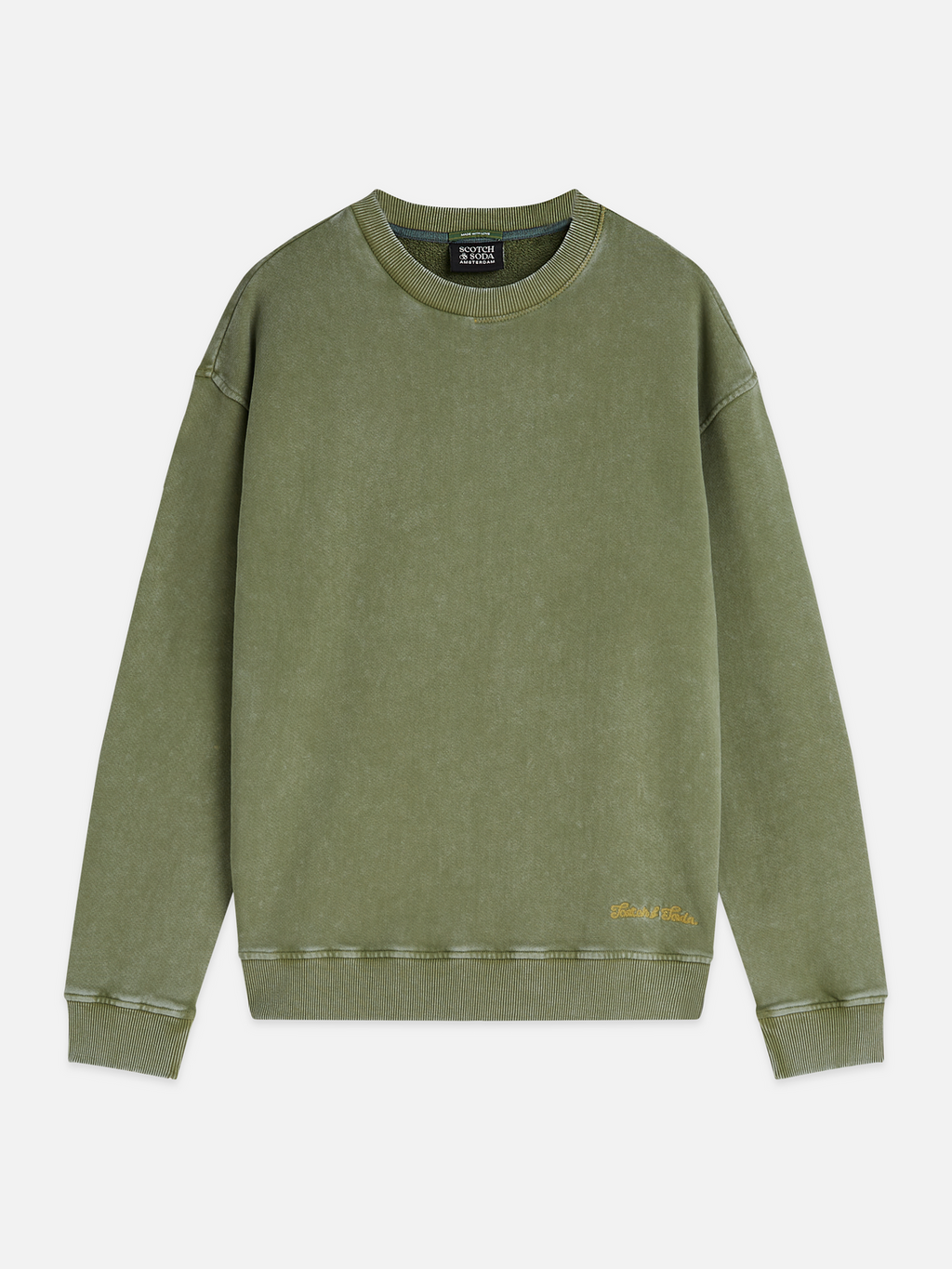 Washed relaxed sweatshirt