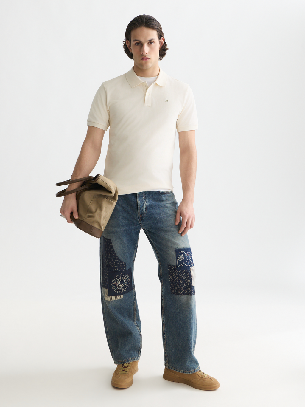 Seasonal Essentials pique logo polo
