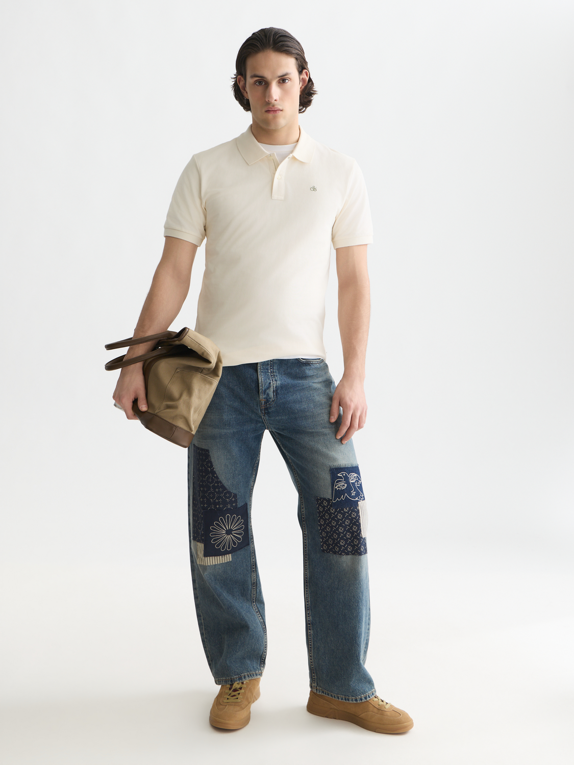 Seasonal Essentials pique logo polo
