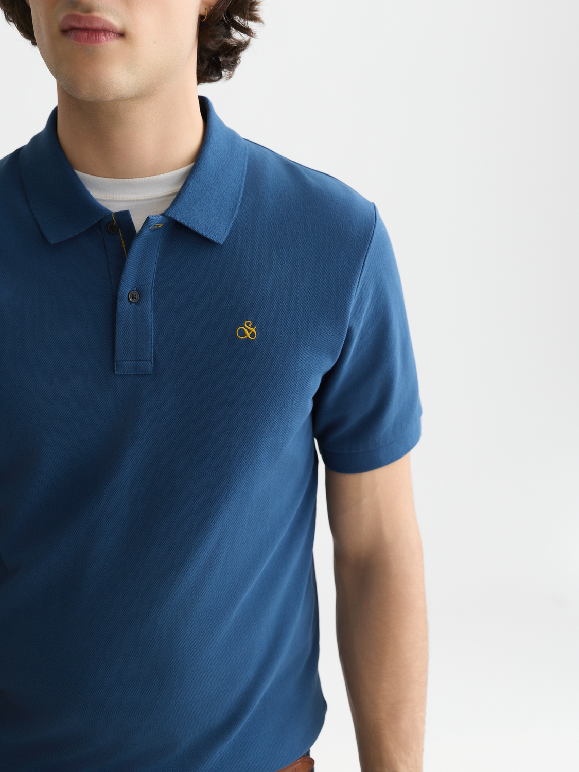 Seasonal Essentials pique logo polo
