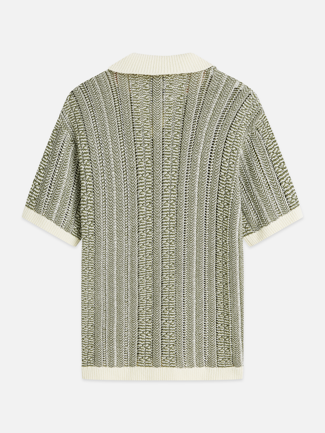 Multi stitch dropped shoulder polo