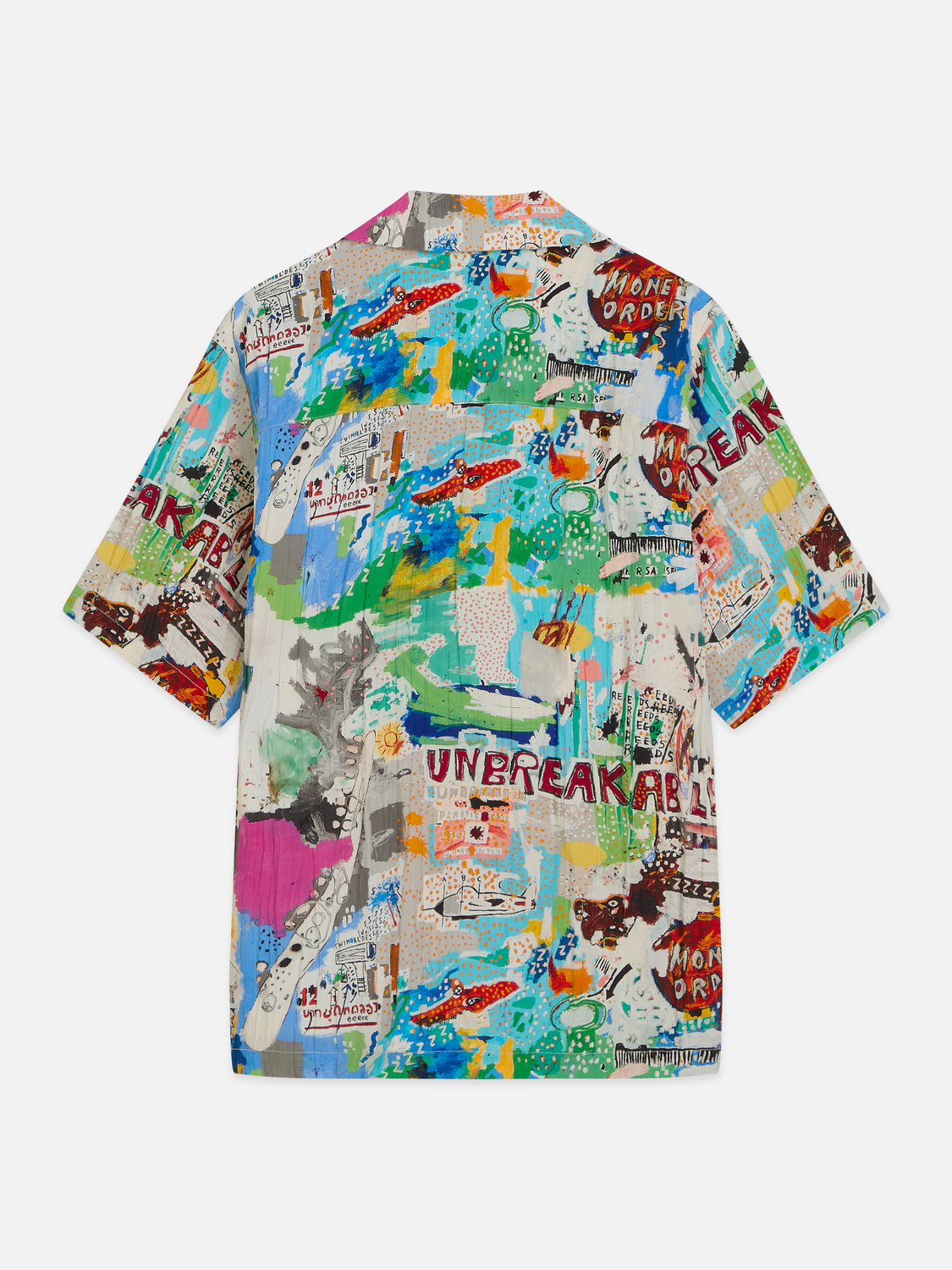 Scotch & Soda x Basquiat Printed Relaxed Short-Sleeved Shirt