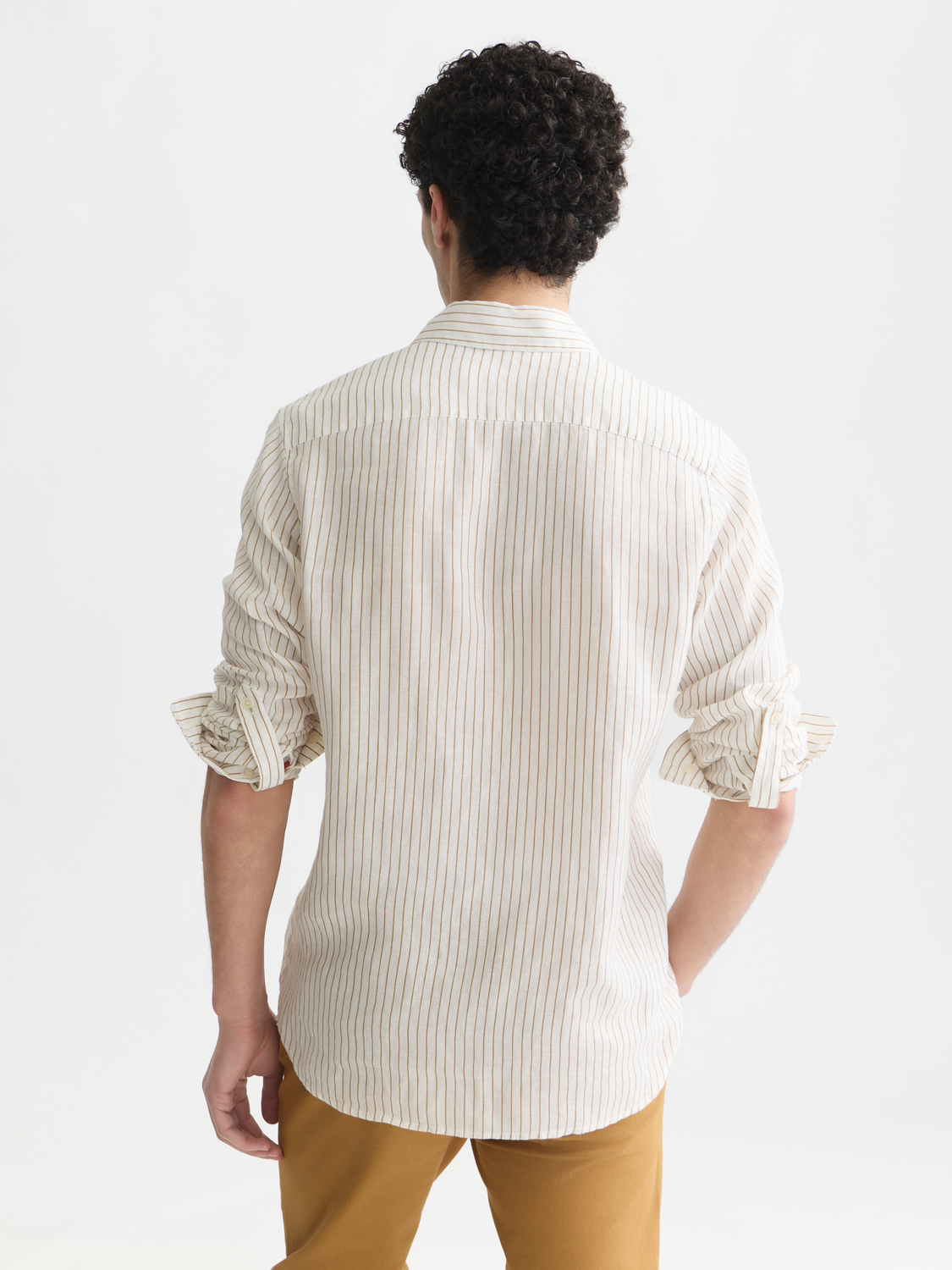 Striped linen shirt