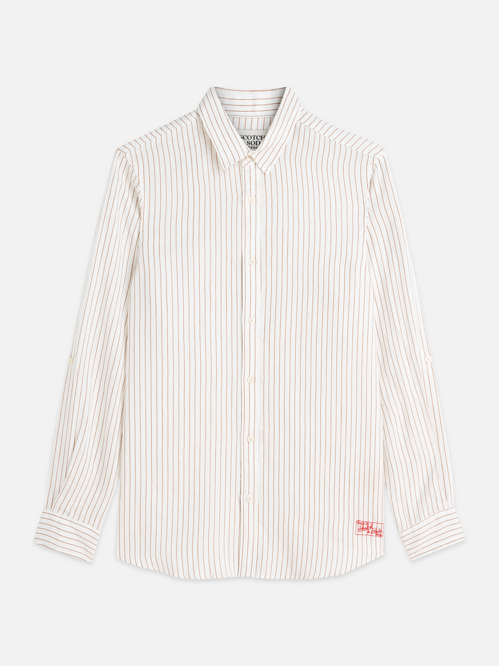 Striped linen shirt