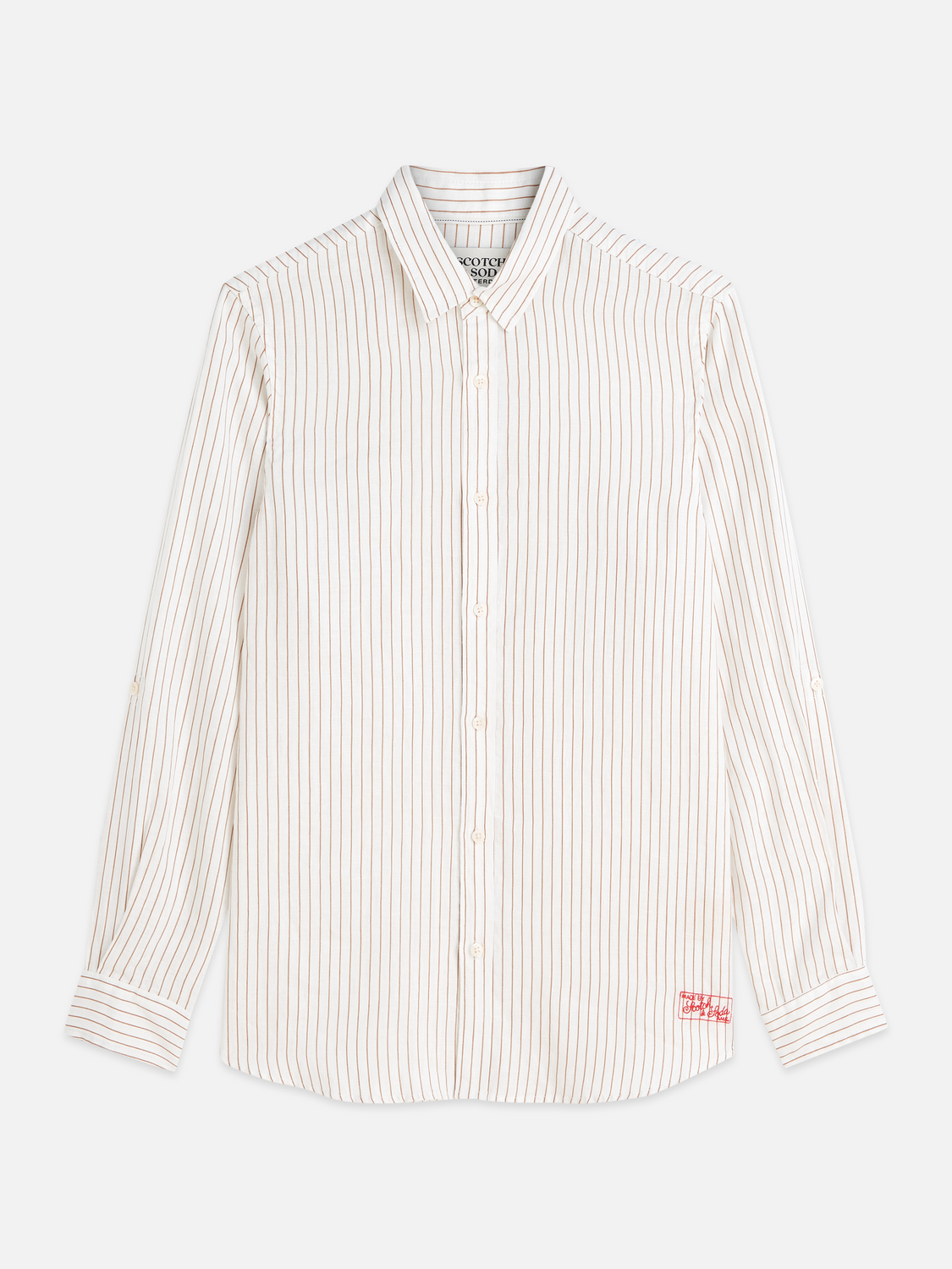 Striped linen shirt