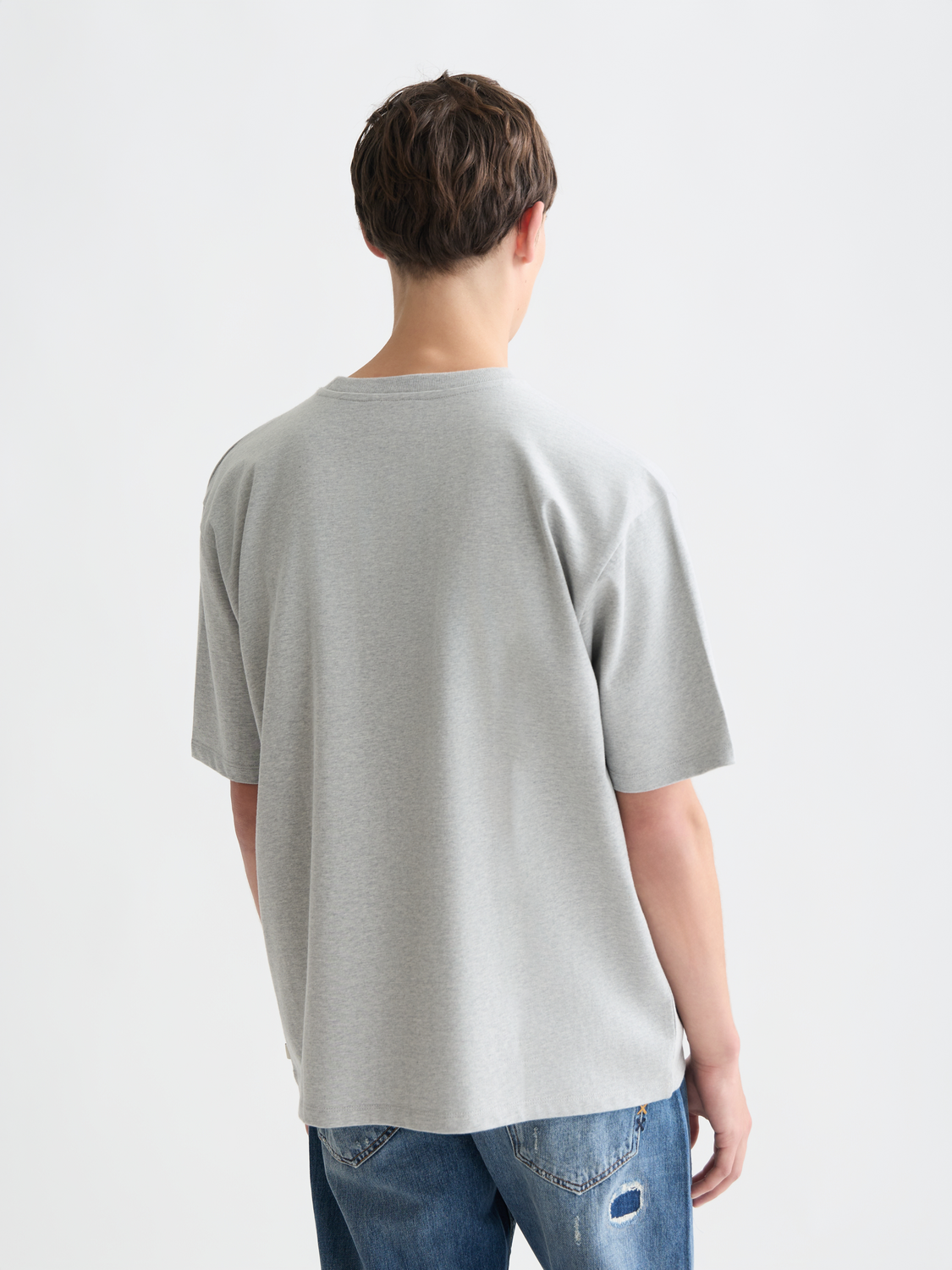 Seasonal Essentials 3 crosses pocket loose T-shirt